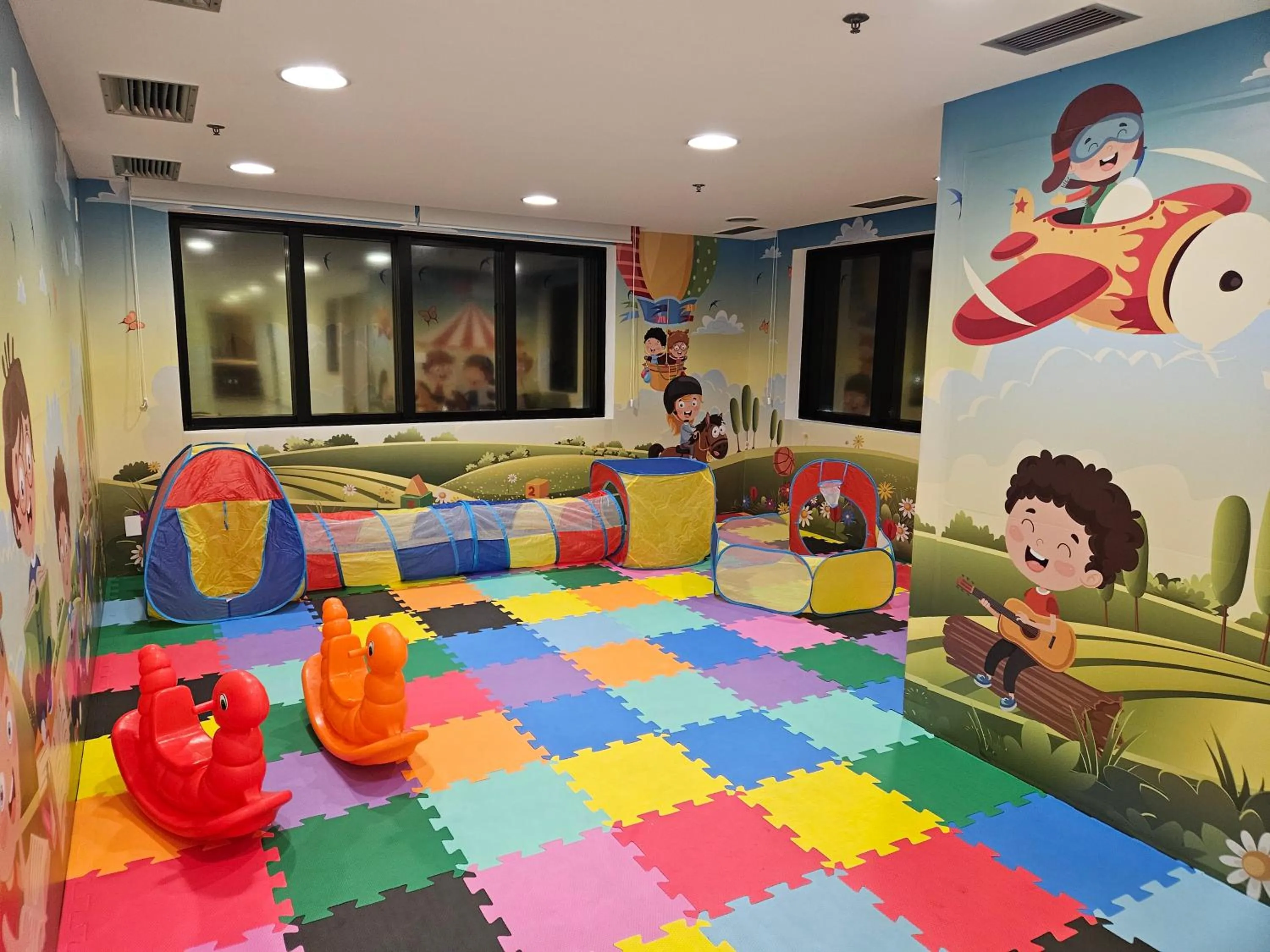 Kids's club in Flat Hotel Slaviero Guarulhos