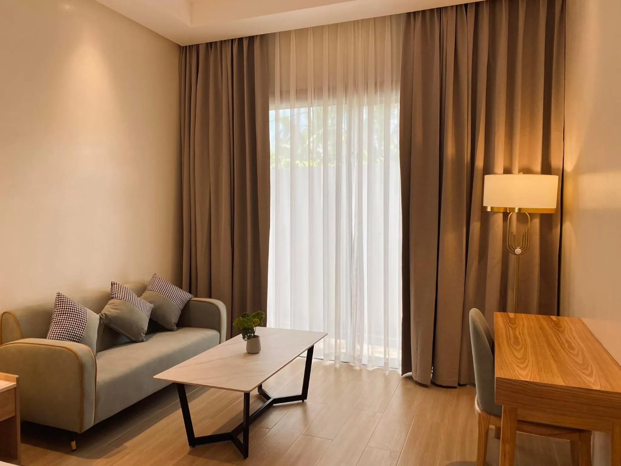 Seating area in Cocotree Resort