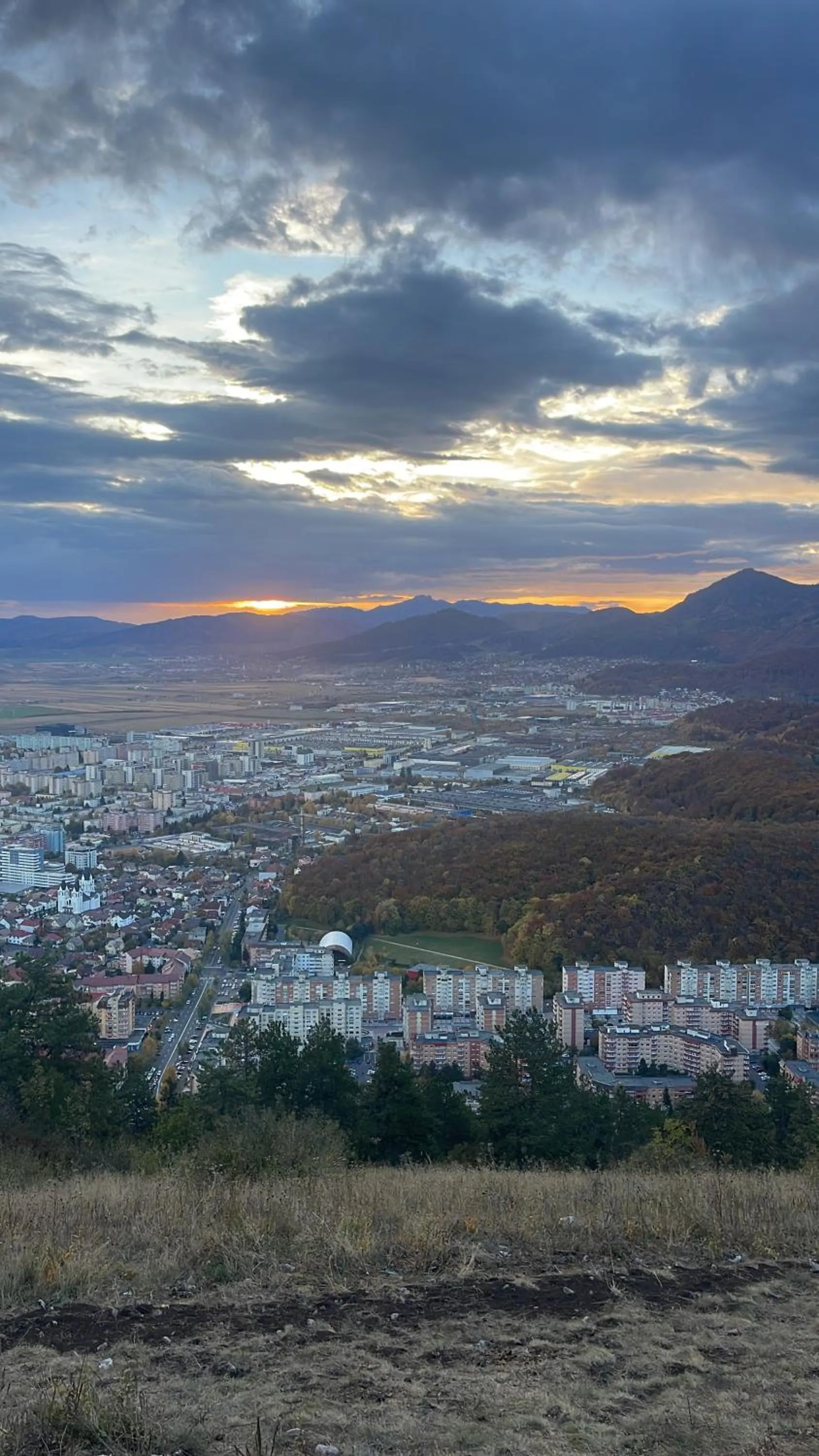 Bird's eye view in Casa Balcescu