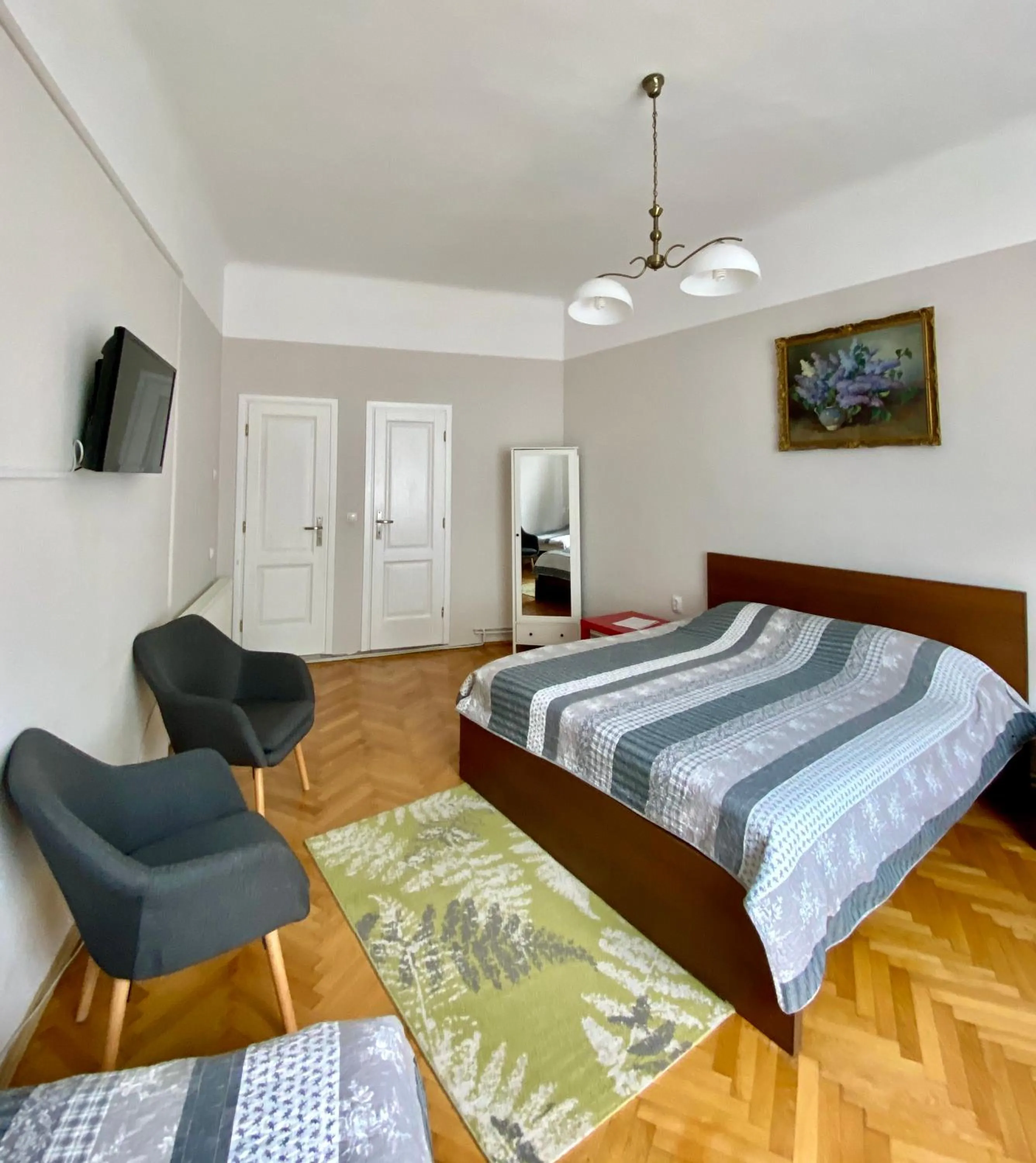 Photo of the whole room, Bed in Casa Balcescu