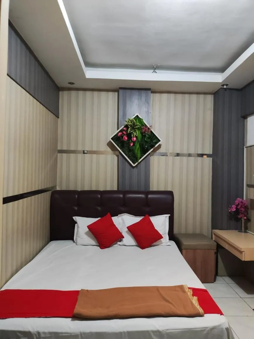 Bed in Angs residence