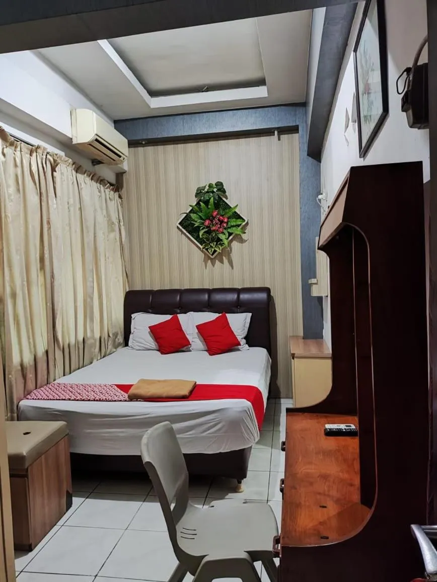 Bed in Angs residence