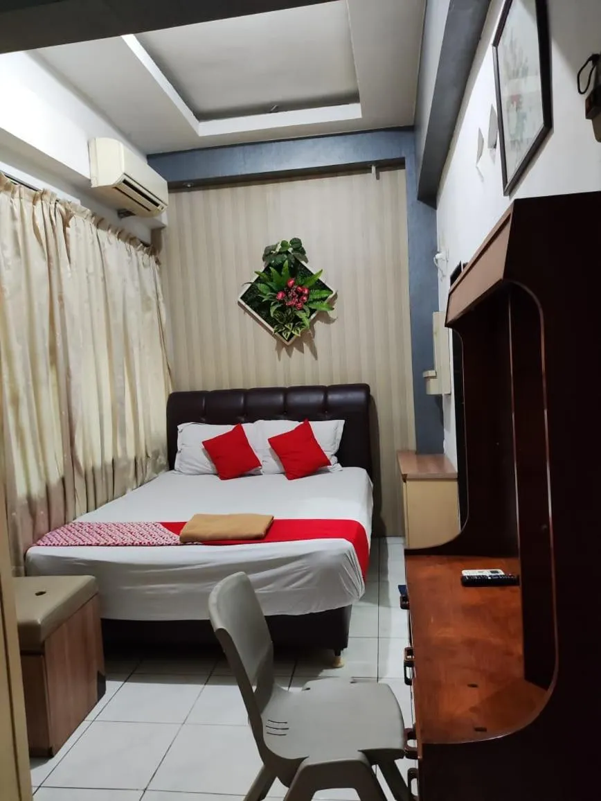 Bed in Angs residence