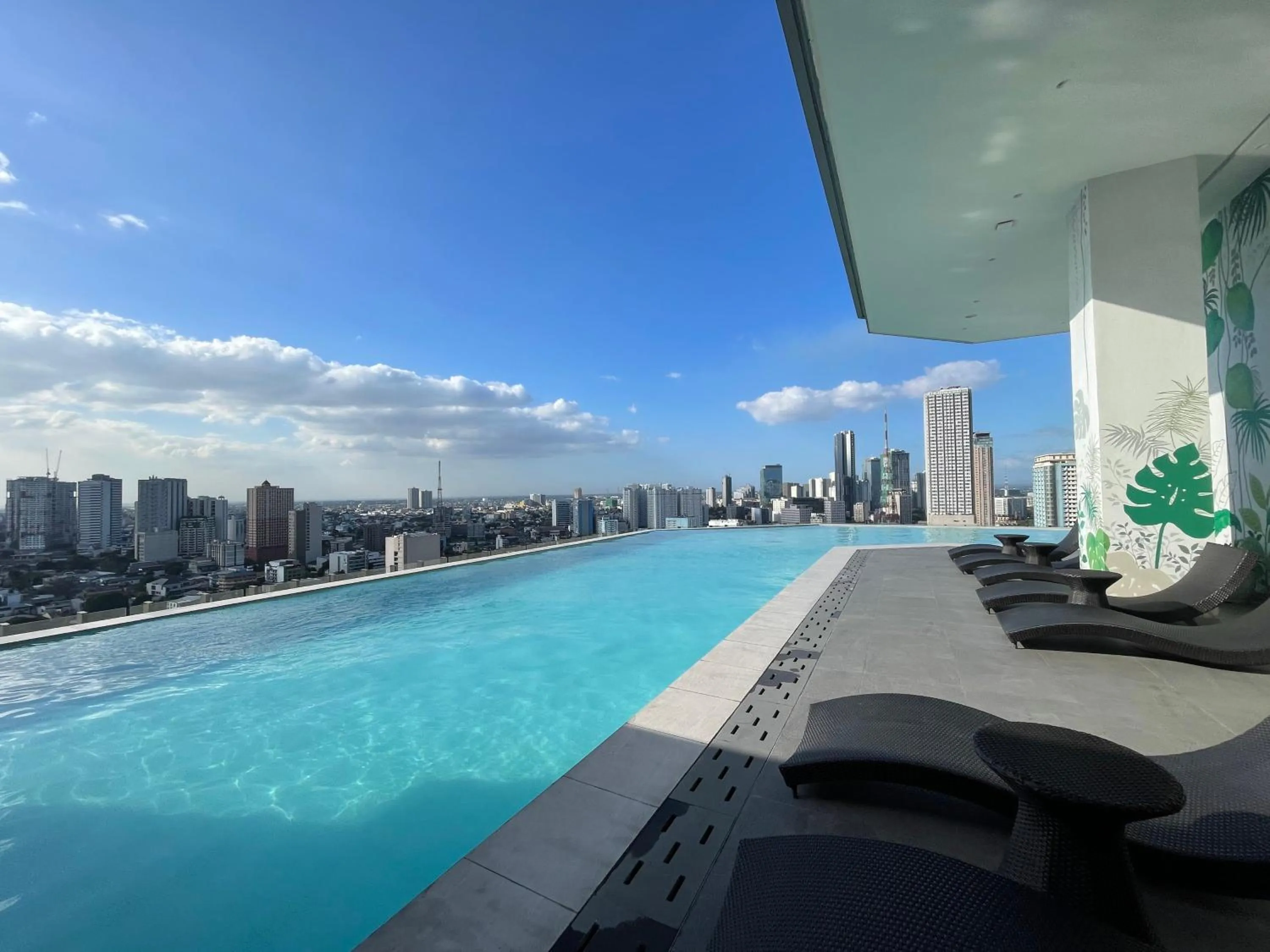 Swimming pool in Hotel A and A Quezon City powered by Cocotel