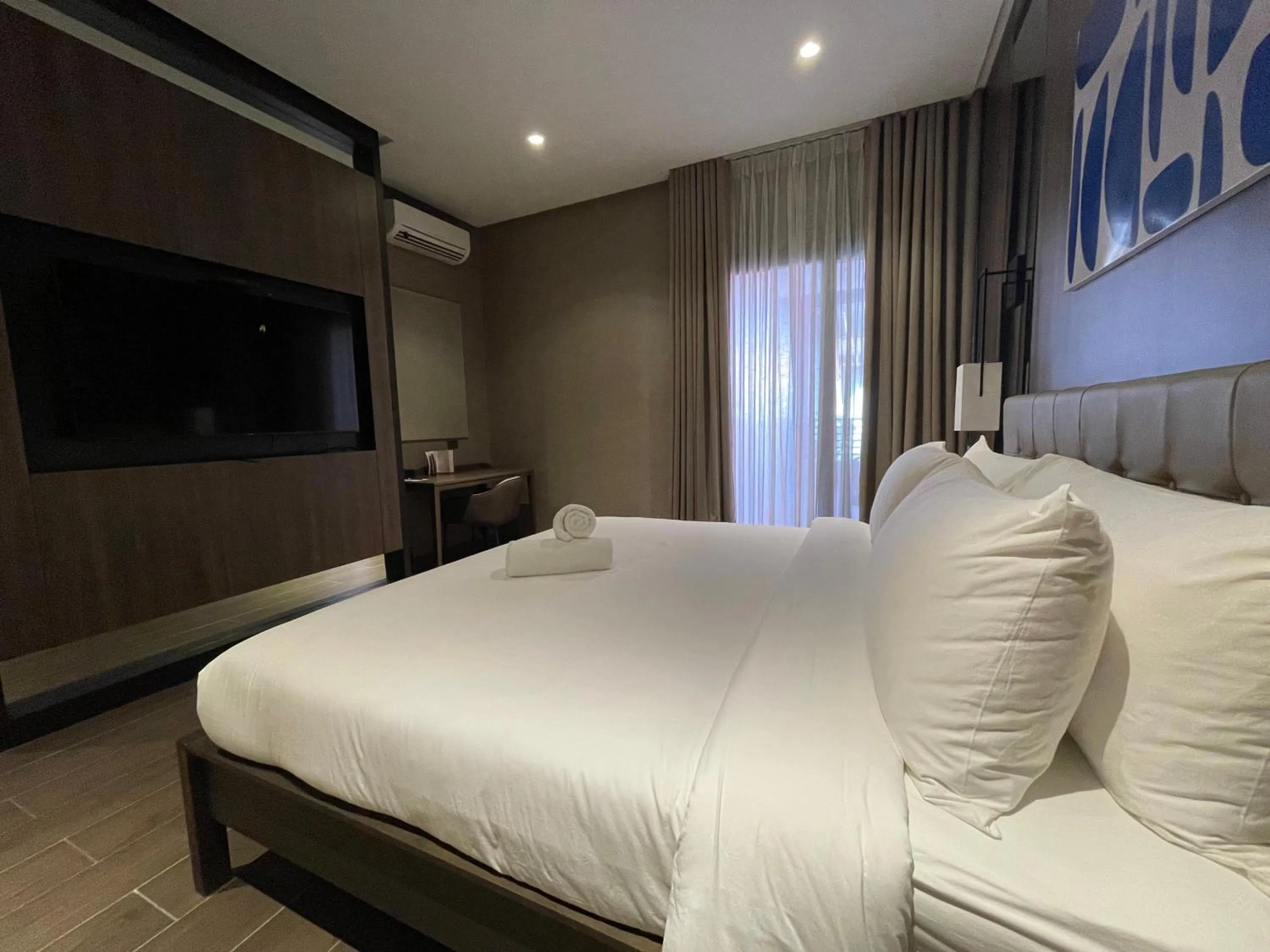 Bed in Hotel A and A Quezon City powered by Cocotel