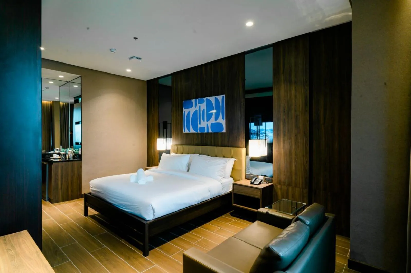 Bed in Hotel A and A Quezon City powered by Cocotel