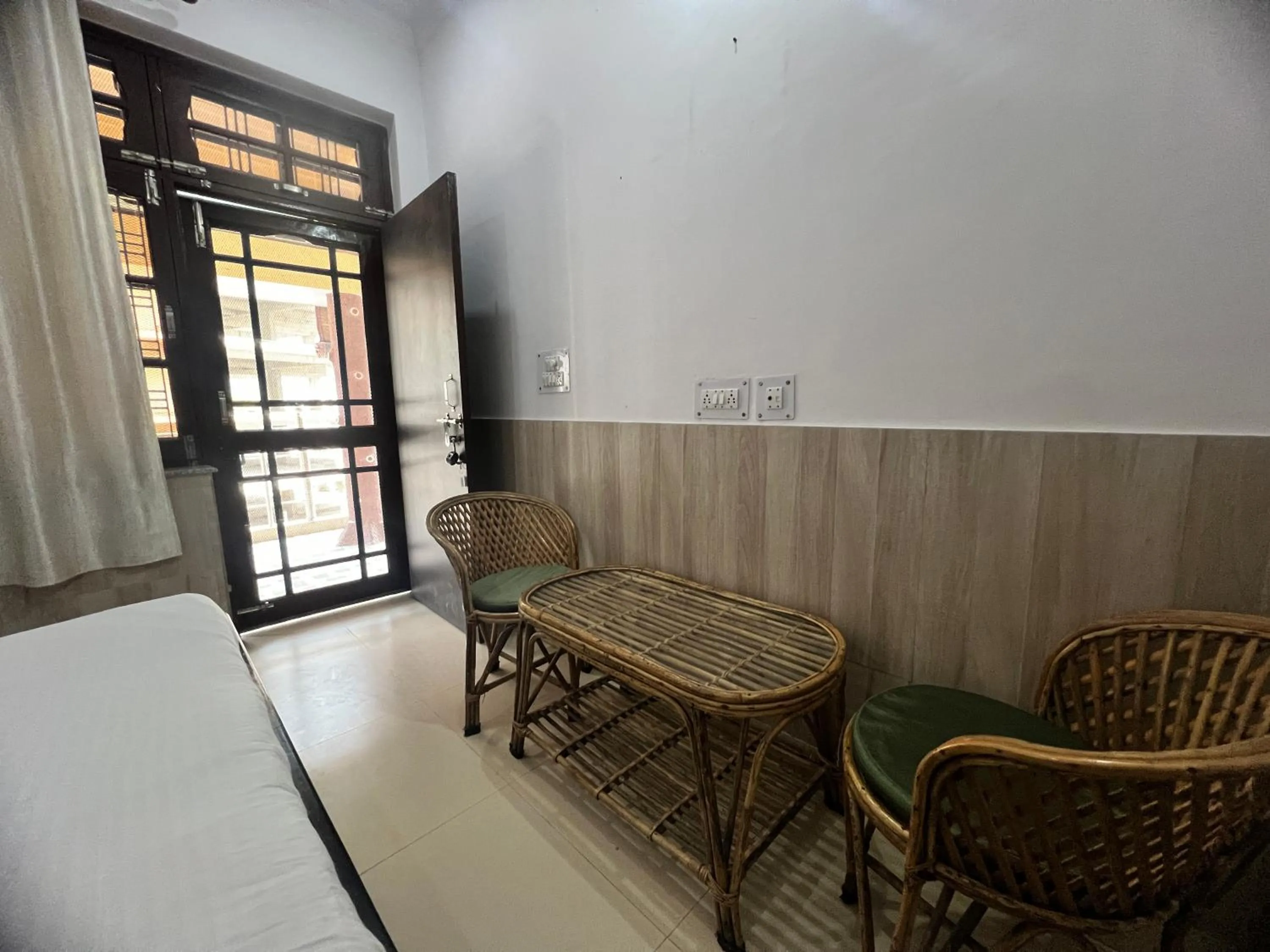 Bed in Tulsi Cottage