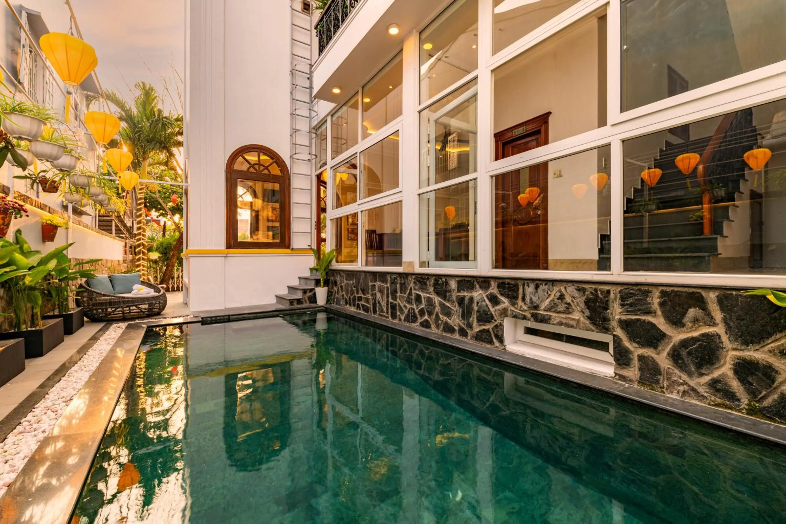 Swimming pool in Iris De Villa Hoi An