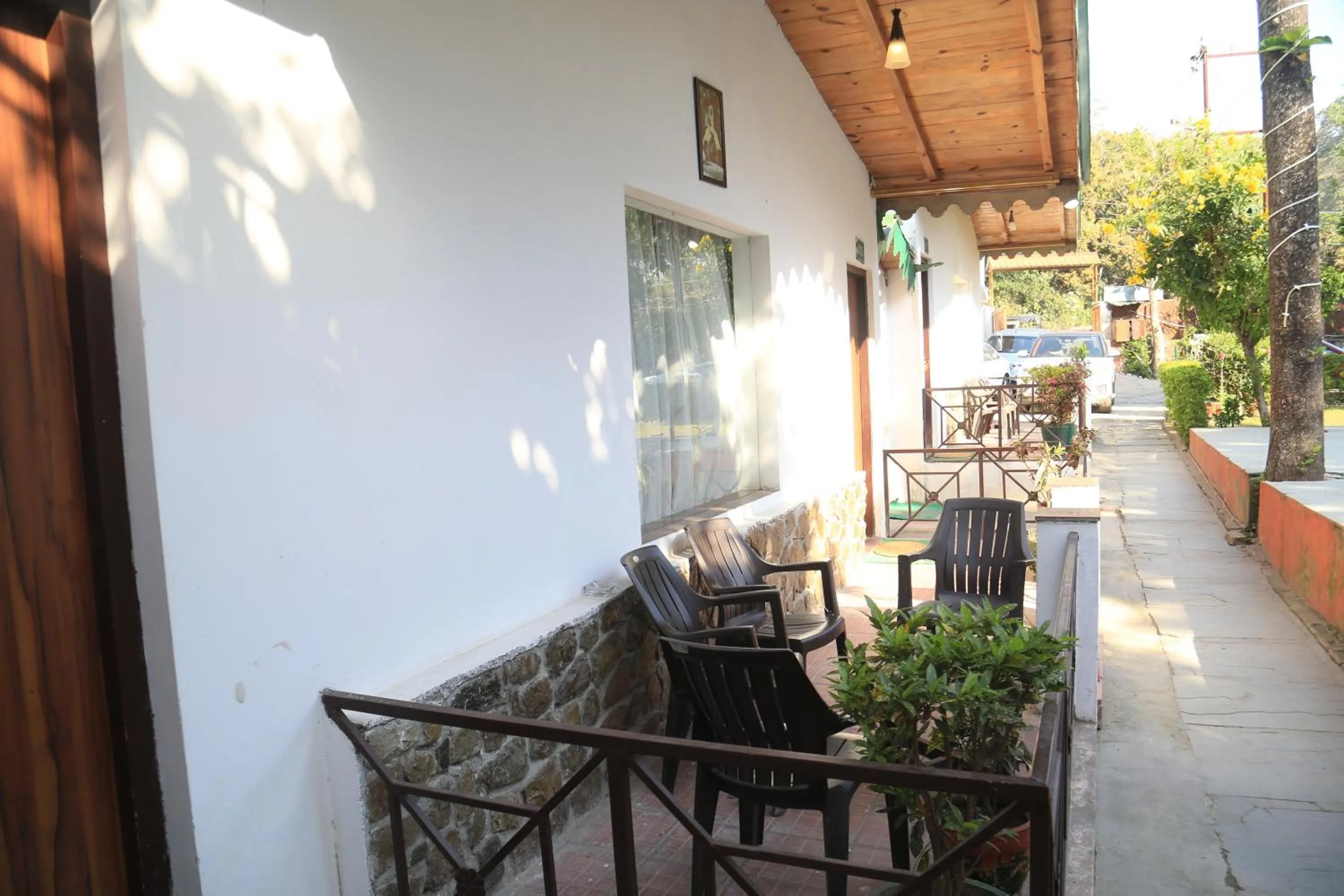 Garden view in Corbett Paradiso Resort Dikhuli