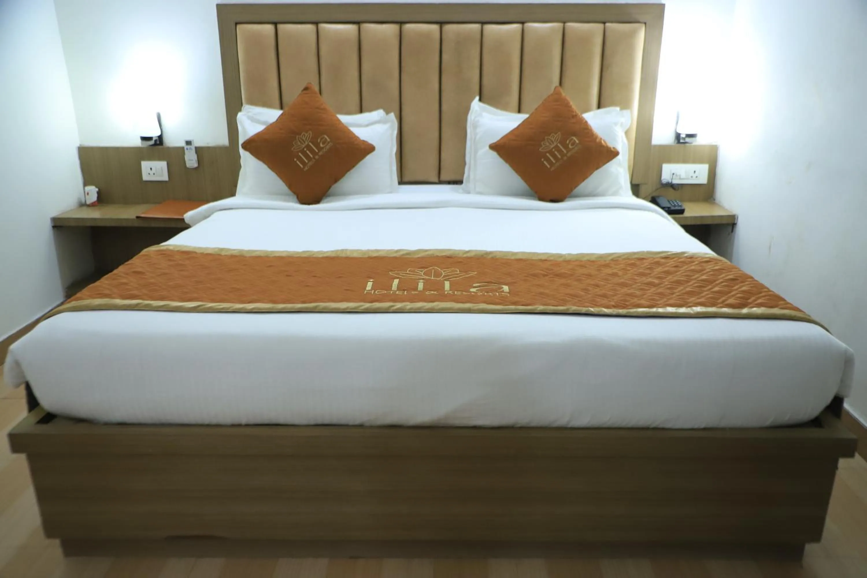 Bed in Corbett Paradiso Resort Dikhuli