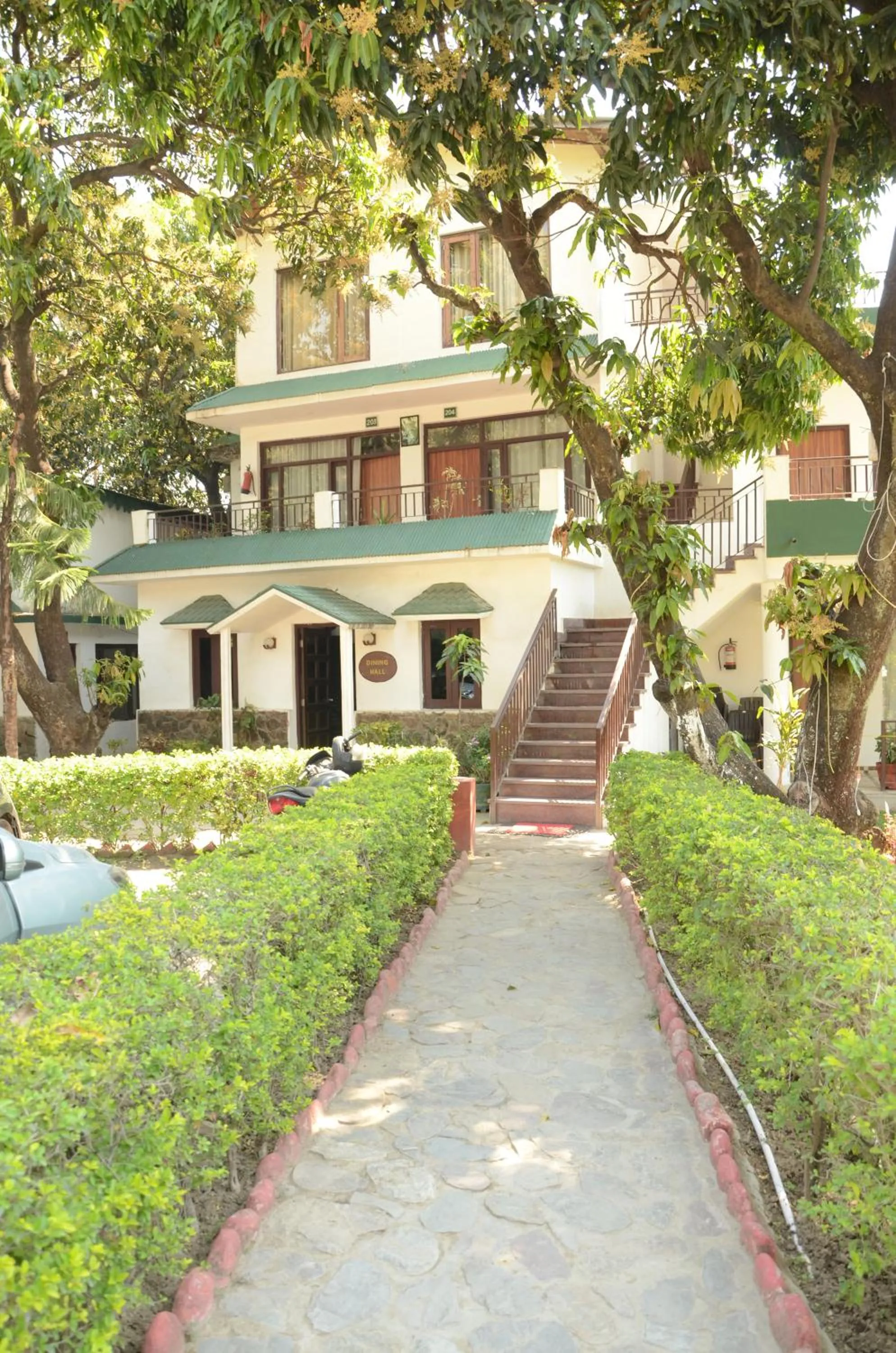 Property building in Corbett Paradiso Resort Dikhuli