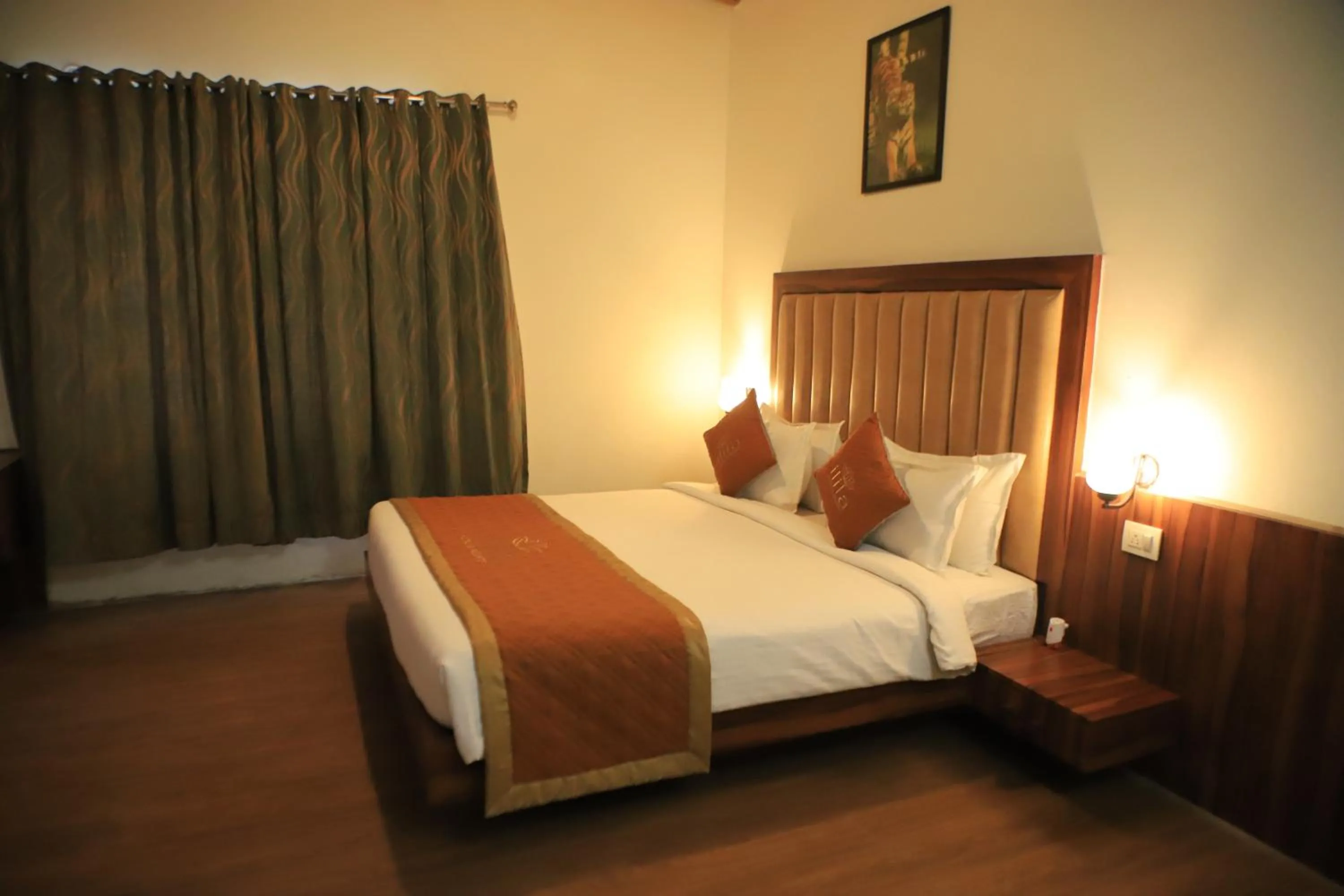 Bedroom, Bed in Corbett Paradiso Resort Dikhuli
