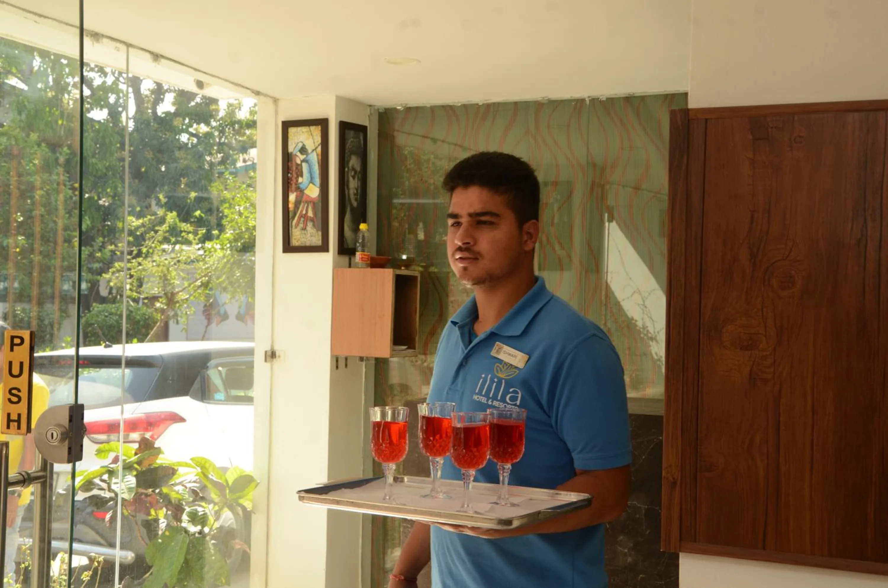 Lobby or reception in Corbett Paradiso Resort Dikhuli