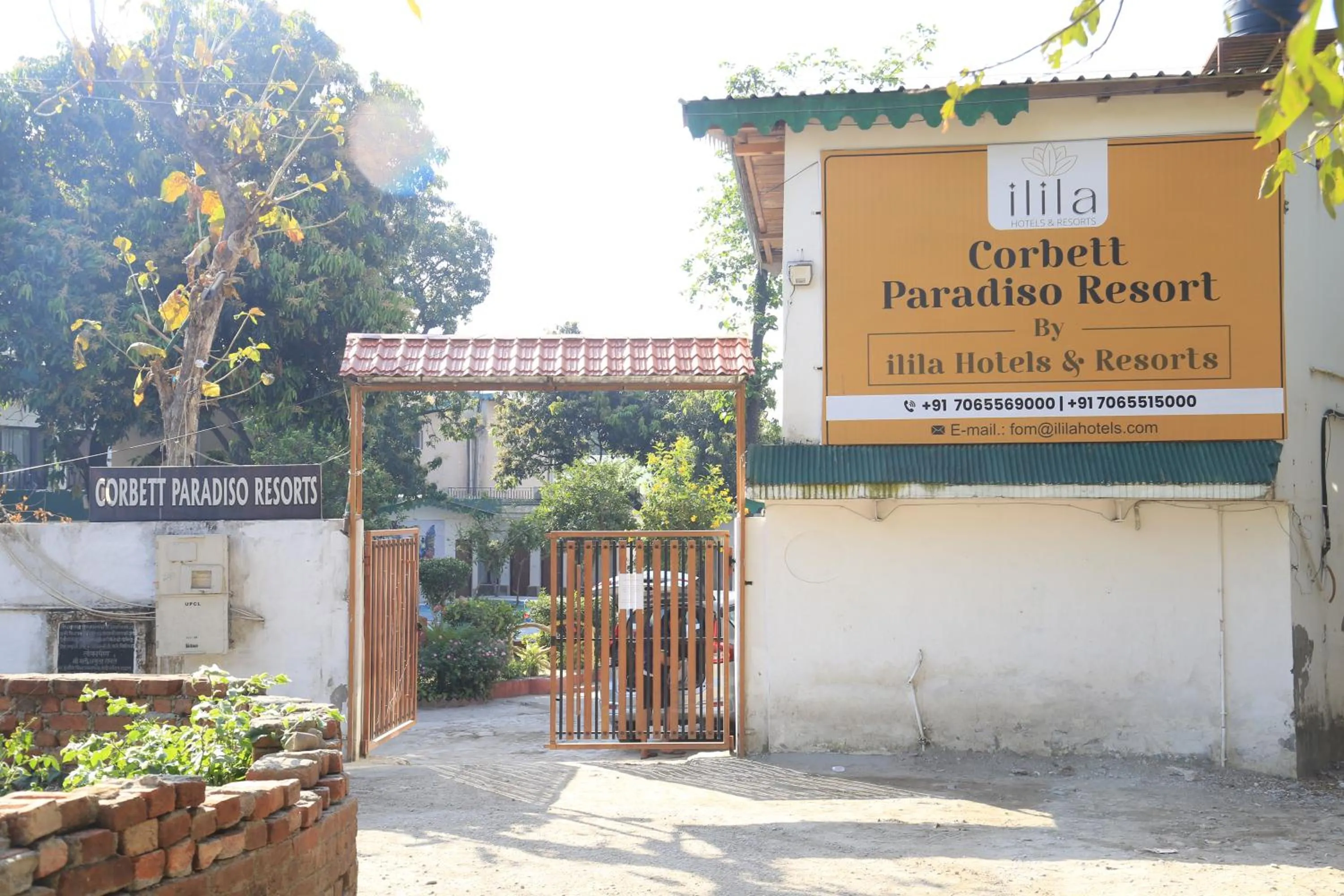 Property building in Corbett Paradiso Resort Dikhuli