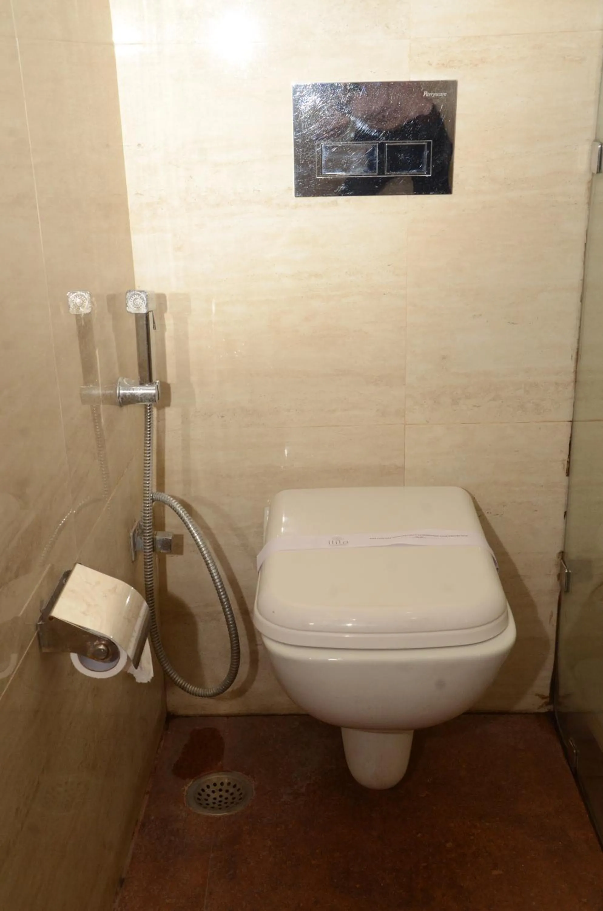 Bathroom in Corbett Paradiso Resort Dikhuli