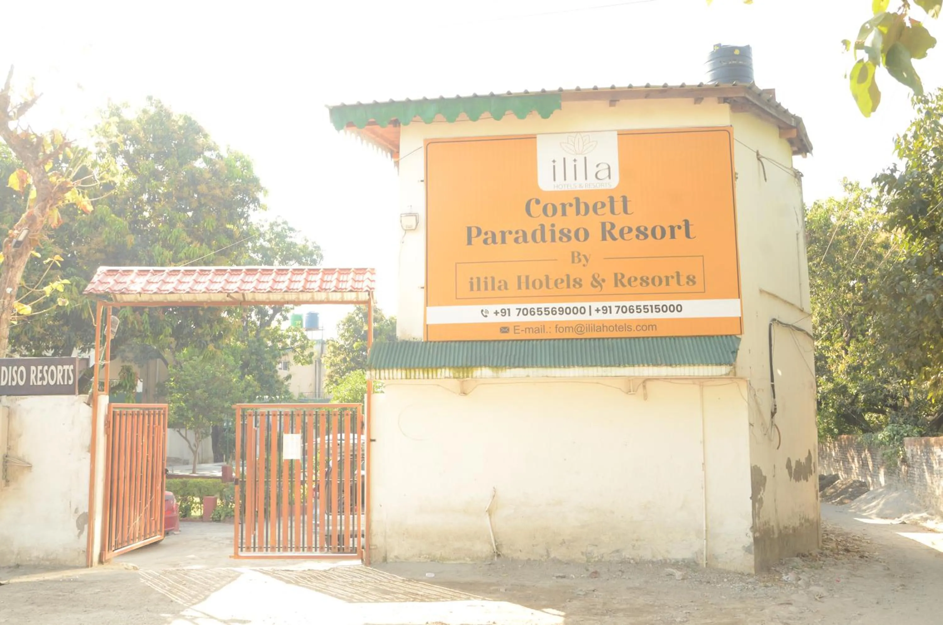 Facade/entrance in Corbett Paradiso Resort Dikhuli