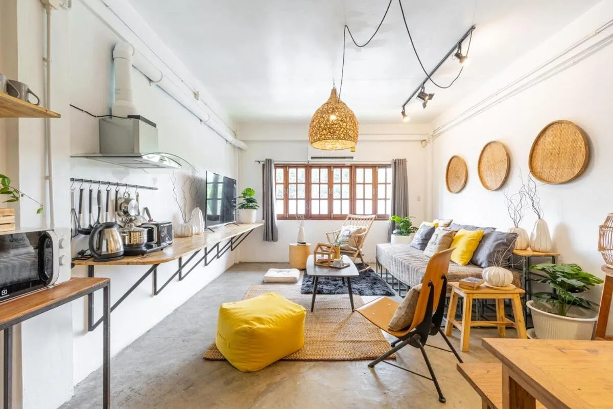 Kitchen or kitchenette in Near One Nimman 4Bedrooms TownHouse