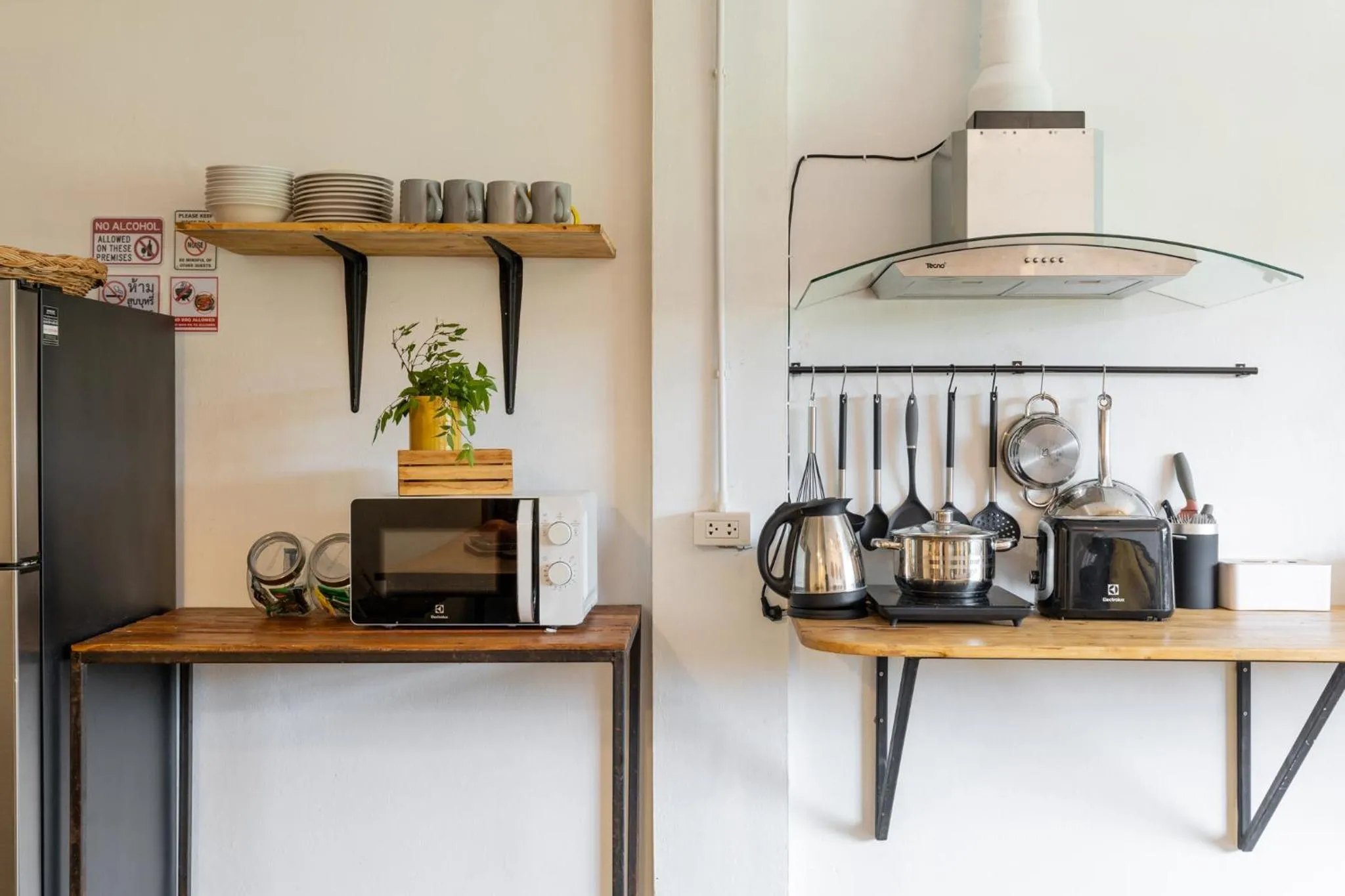 Kitchen or kitchenette in Near One Nimman 4Bedrooms TownHouse