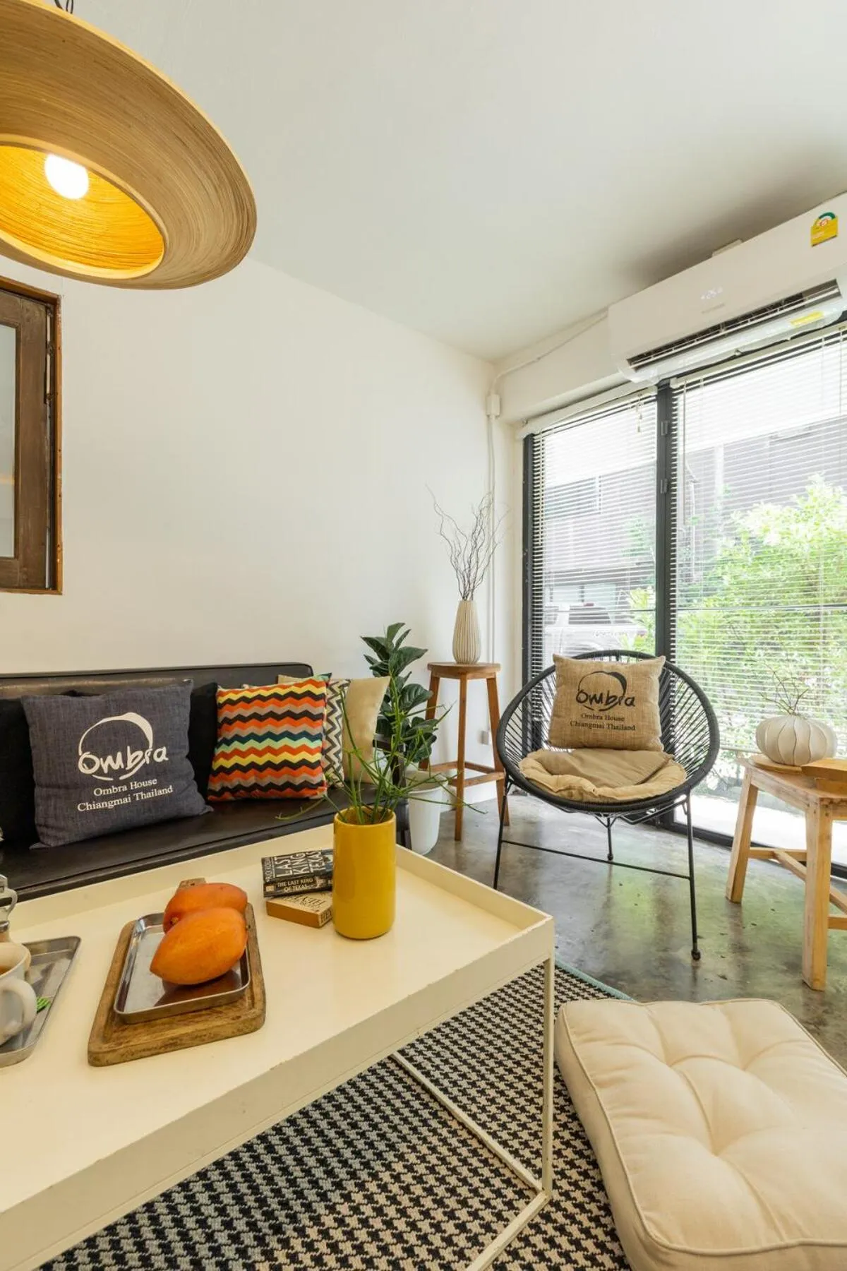 Living room in Near One Nimman 1 Bedroom in TownHouse