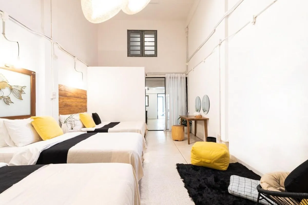 Bed in Near One Nimman 1 Bedroom in TownHouse