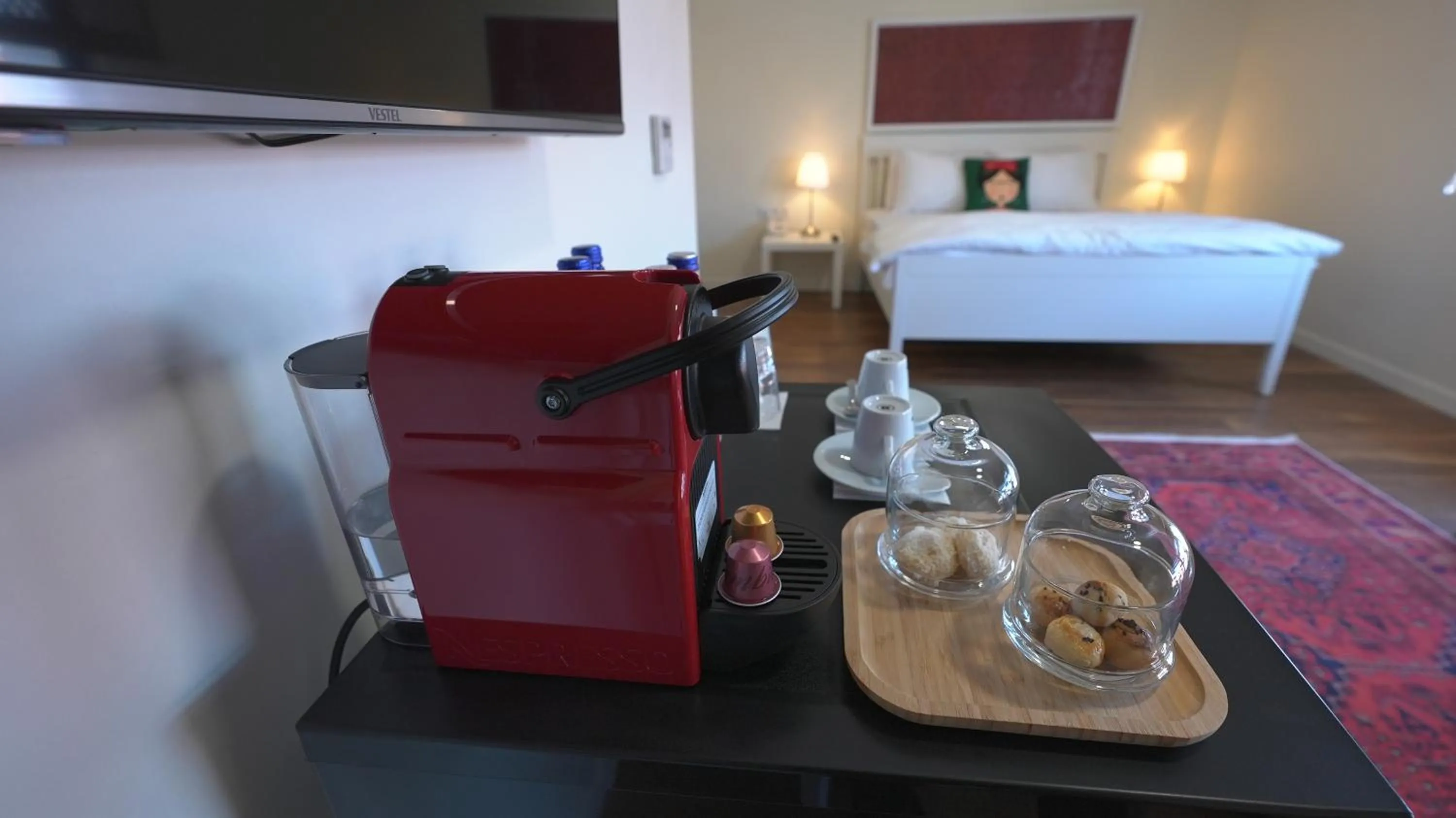 Coffee/tea facilities, Bed in Pertevniyal Aziziye Hotel