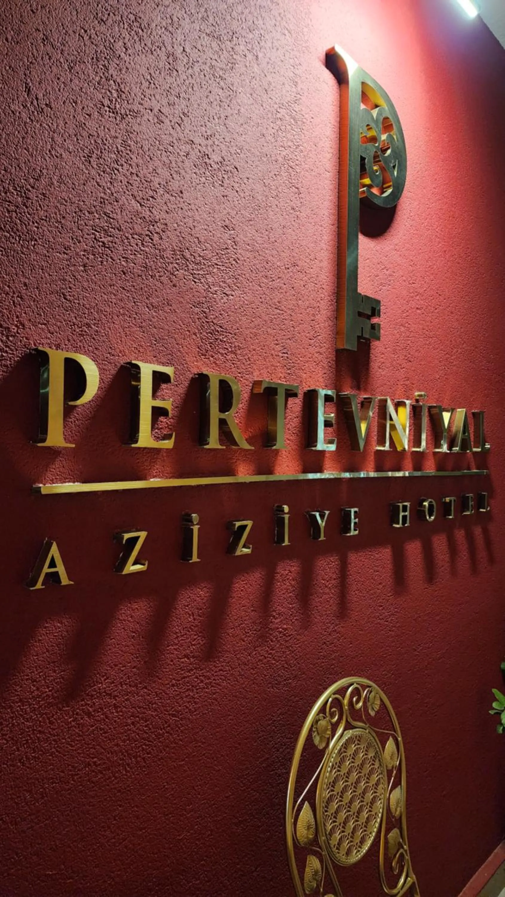 Property logo or sign in Pertevniyal Aziziye Hotel