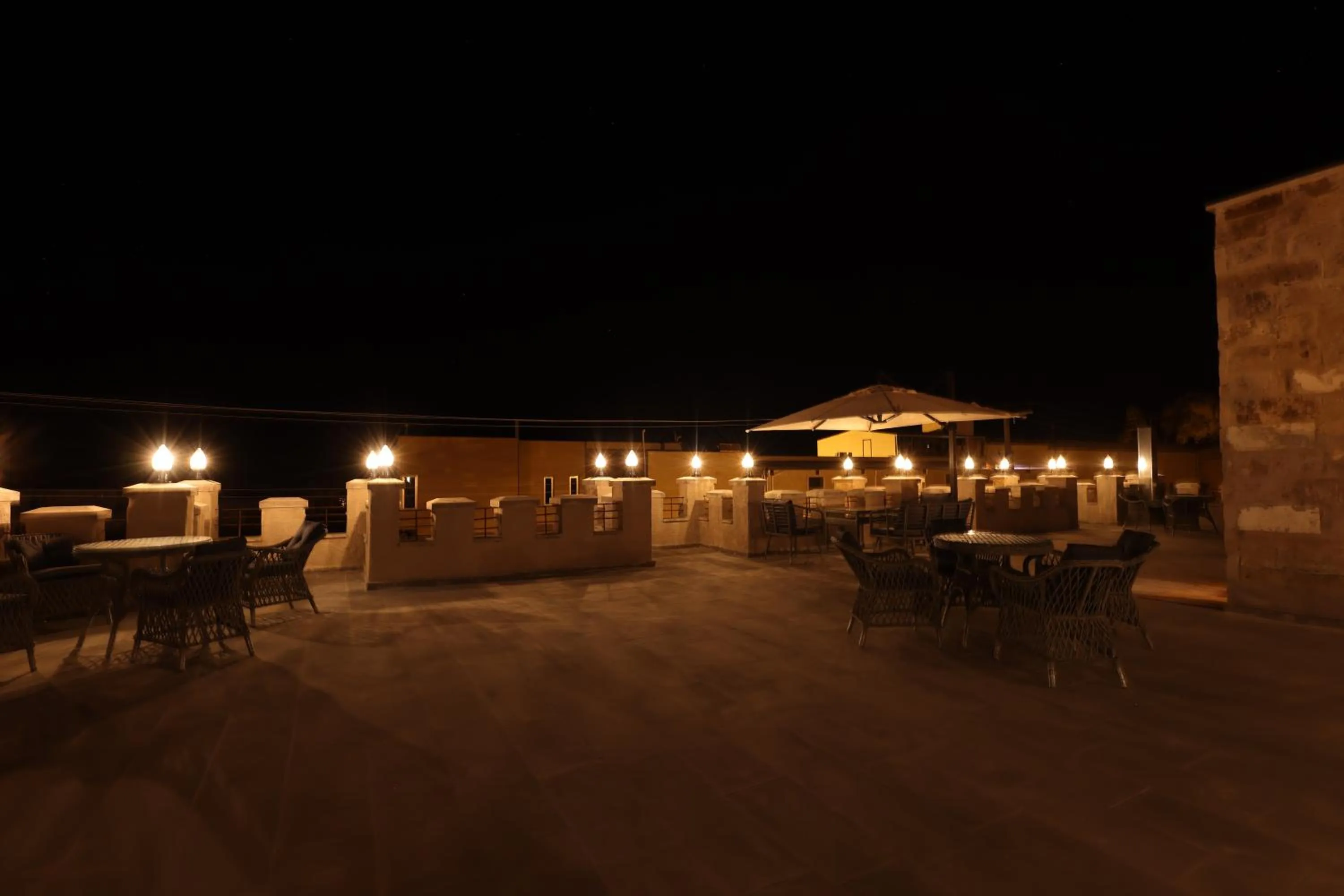 Patio in Alika Castle House