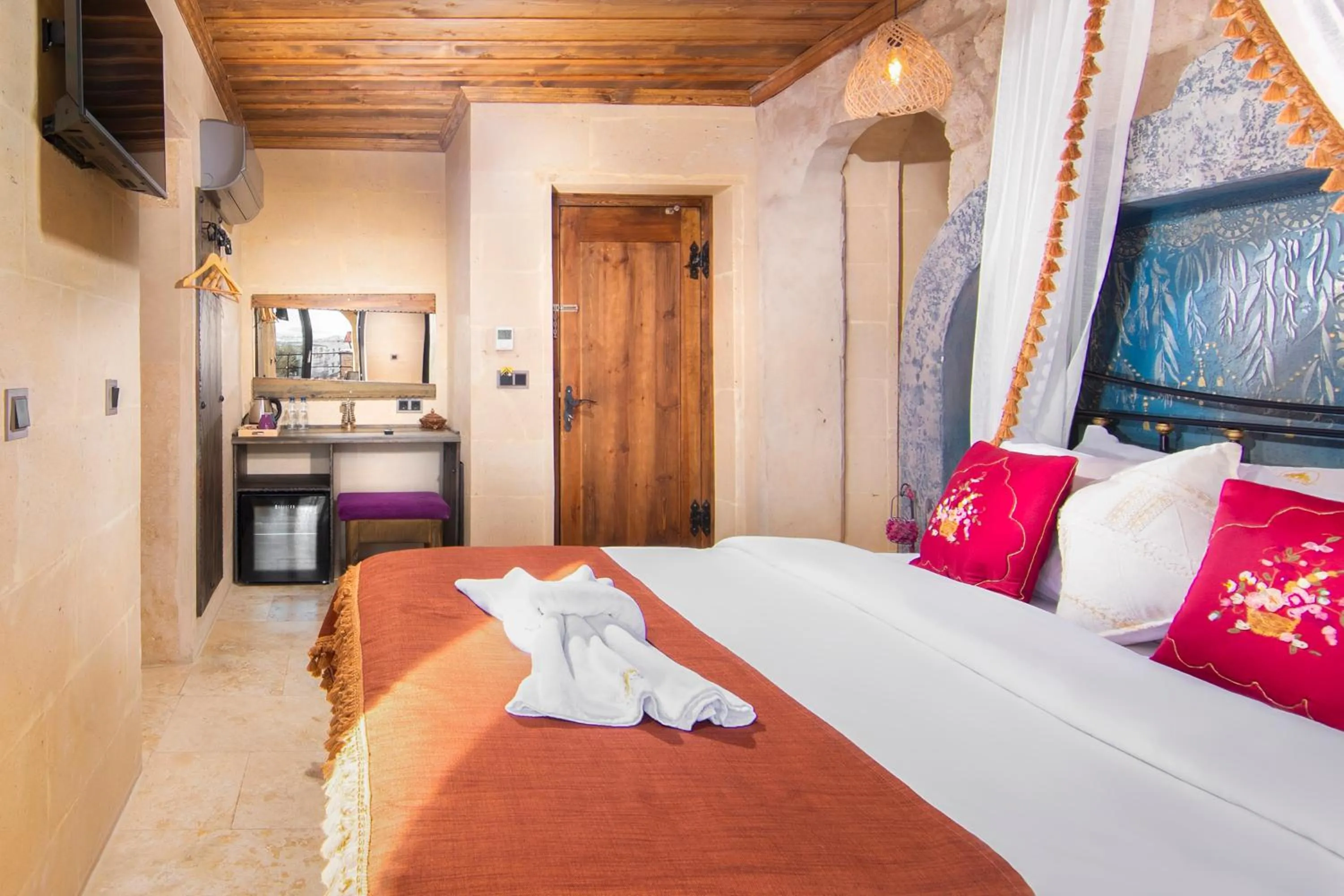 Bed in Alika Castle House