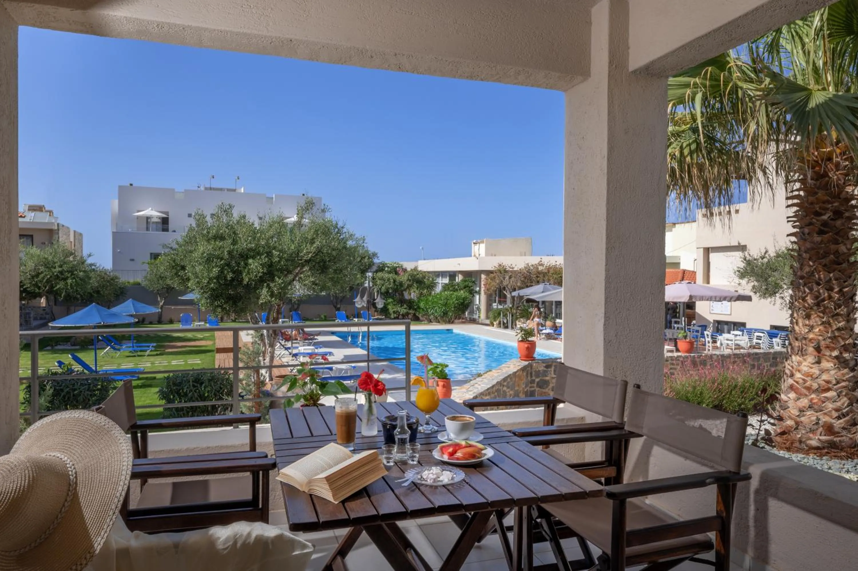 Balcony/Terrace in Creteco Hotel & Suites