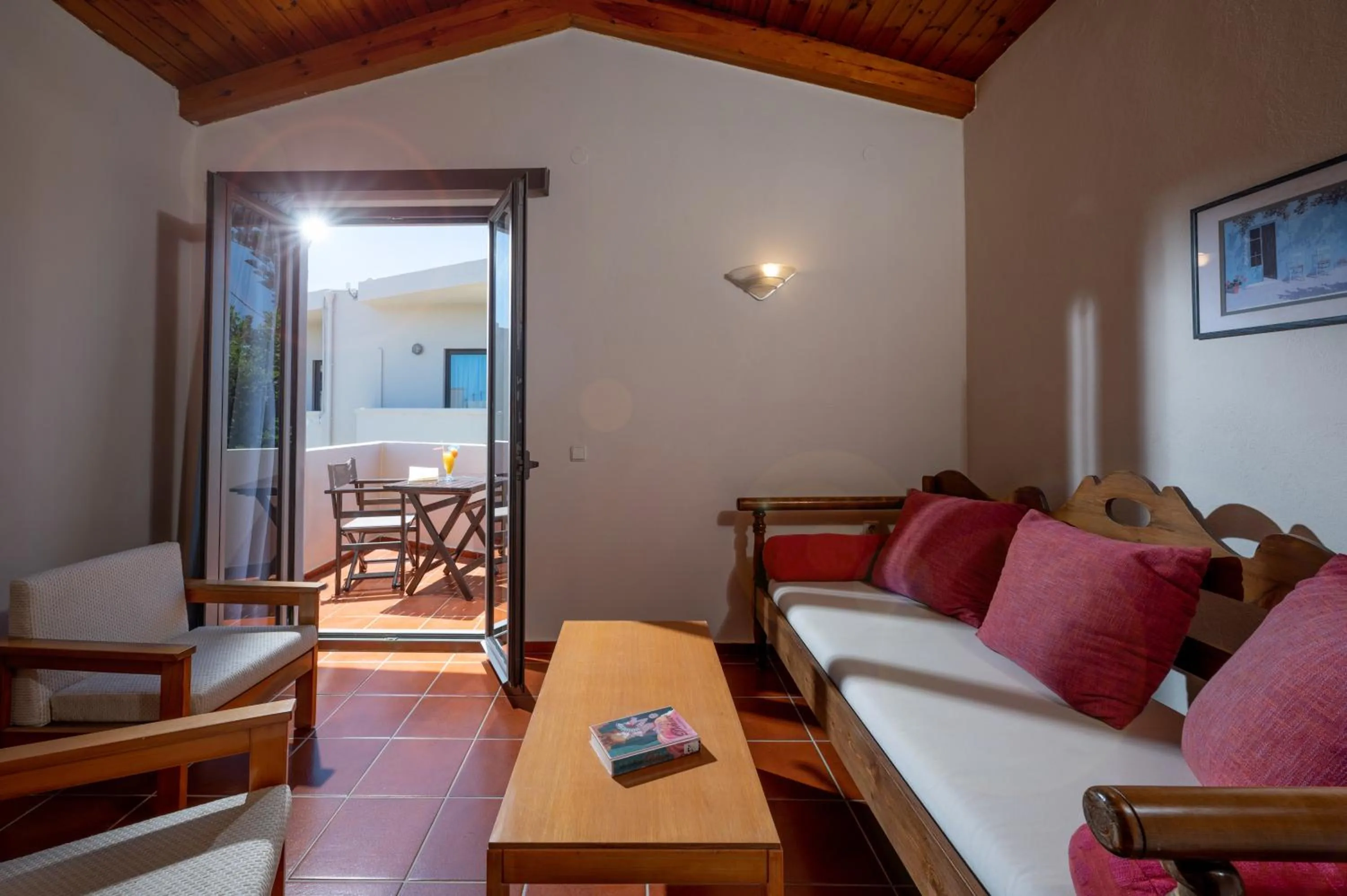 Seating area in Creteco Hotel & Suites