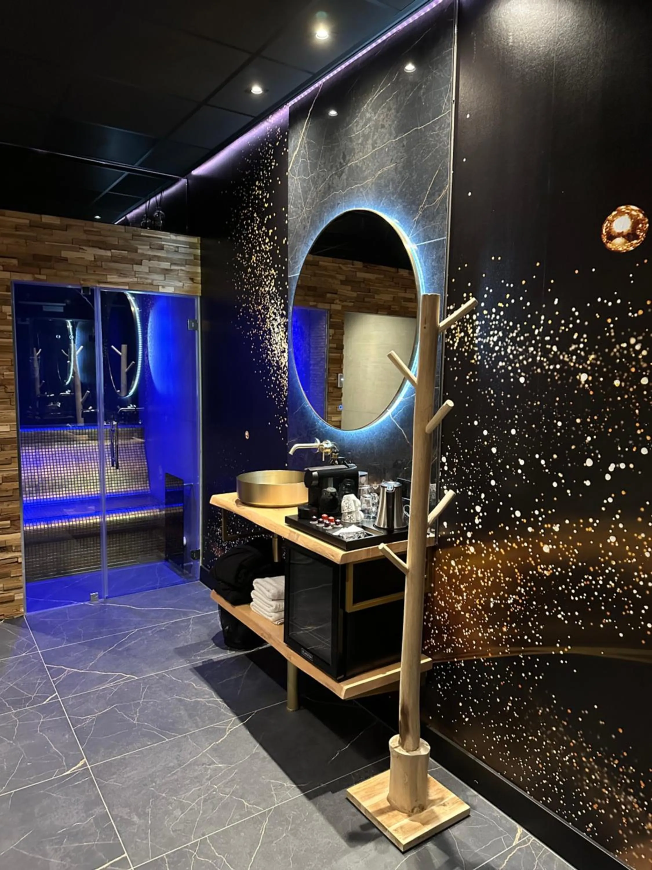 Sauna in Hotel de Prince