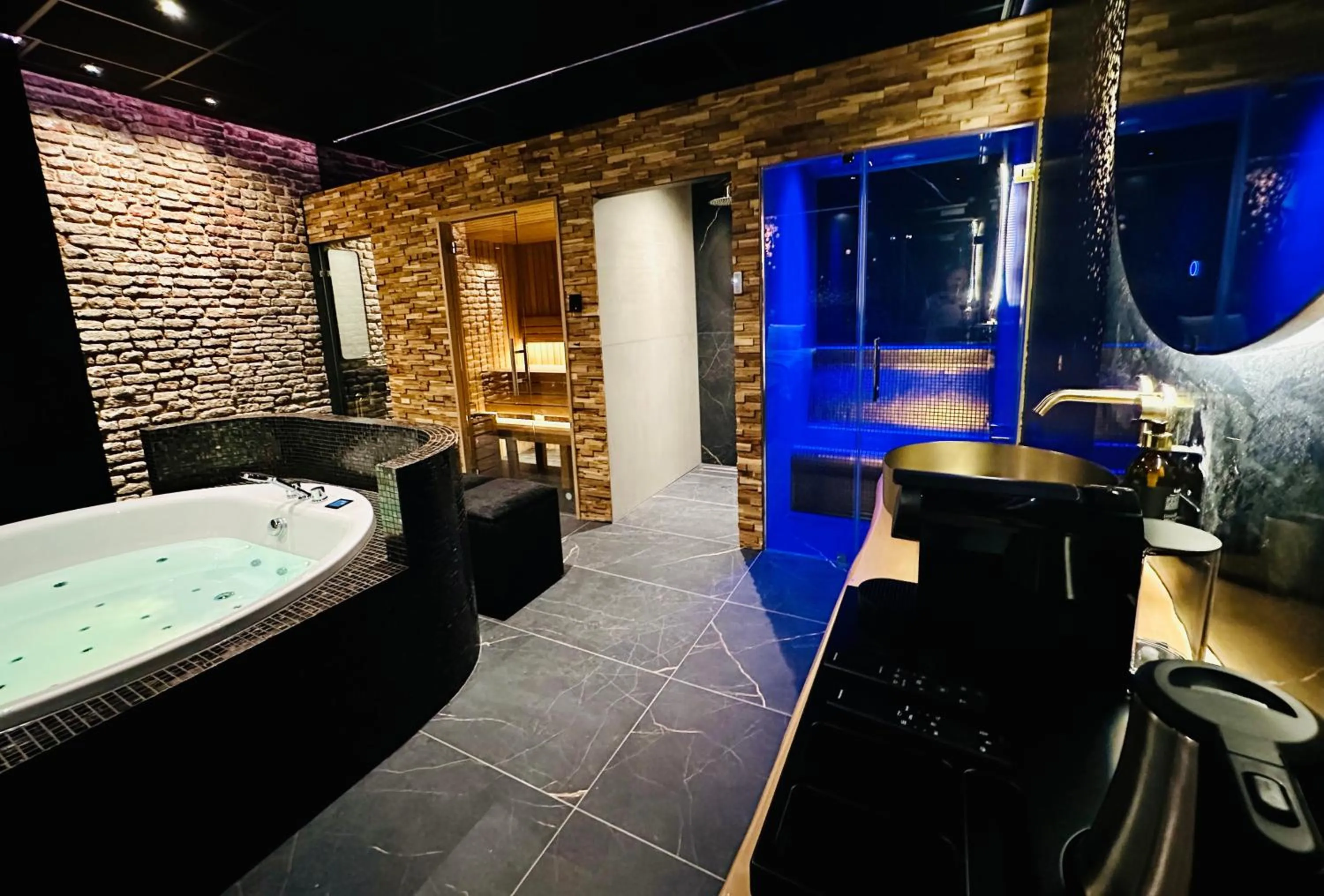 Sauna in Hotel de Prince