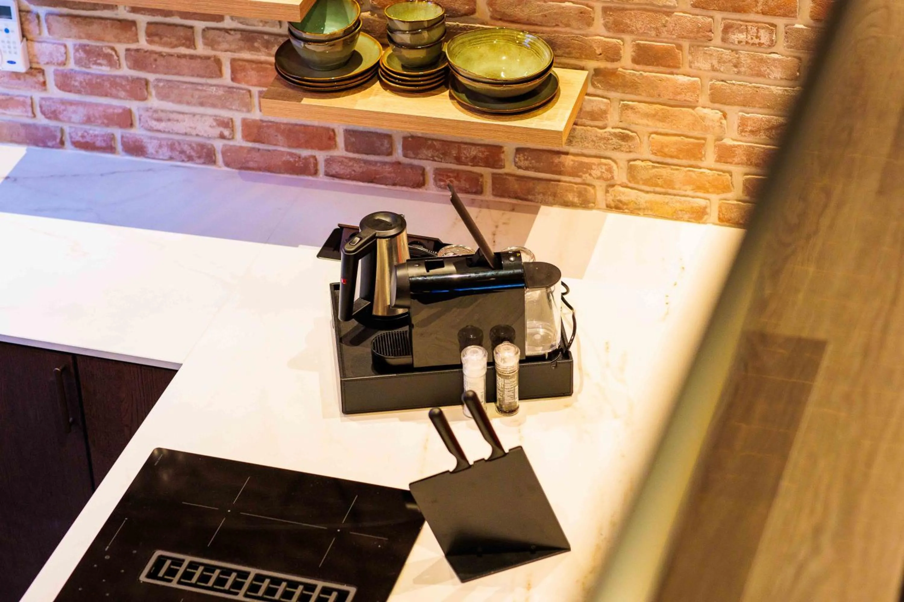 Coffee/tea facilities in Hotel de Prince