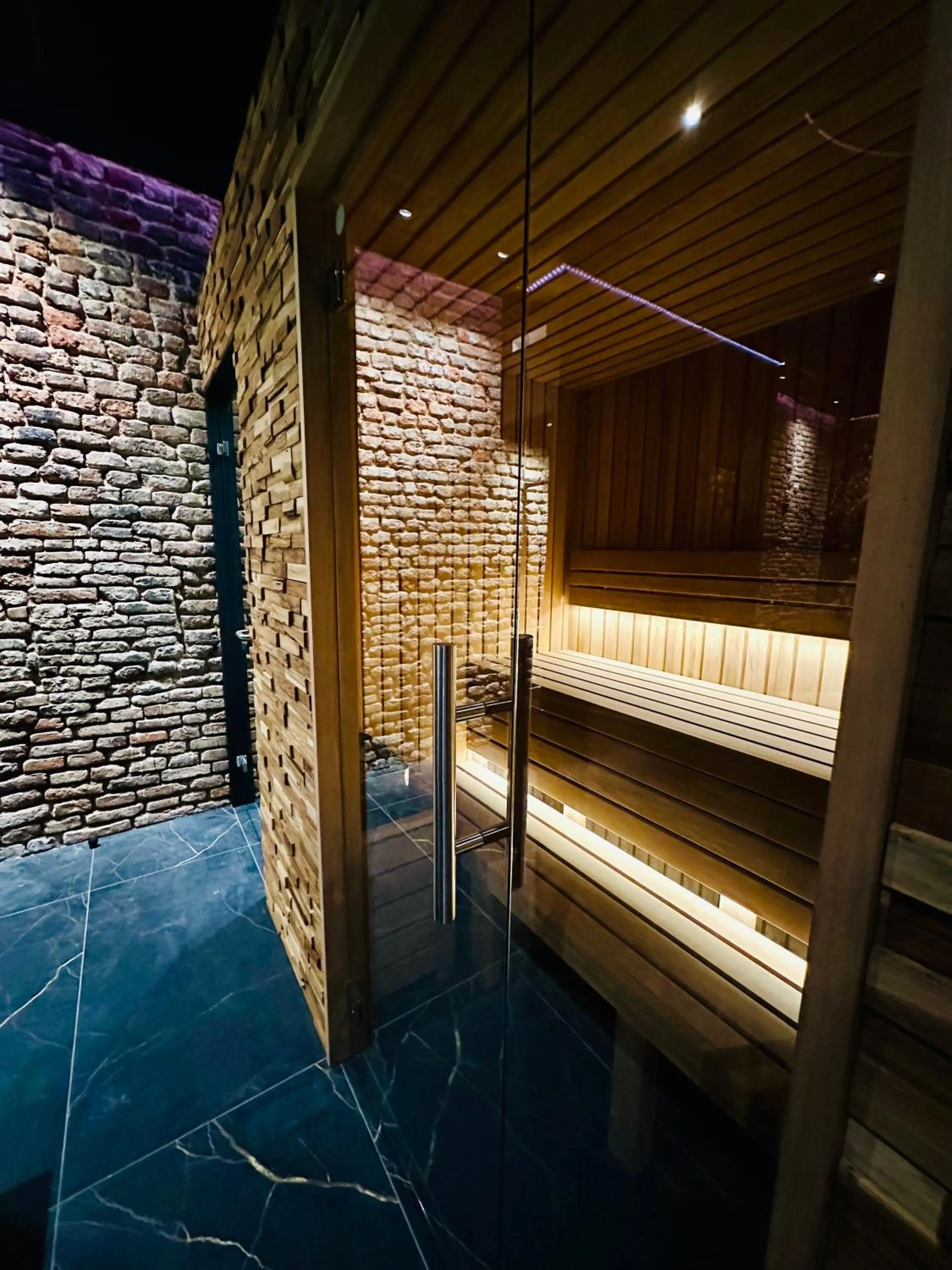 Sauna in Hotel de Prince