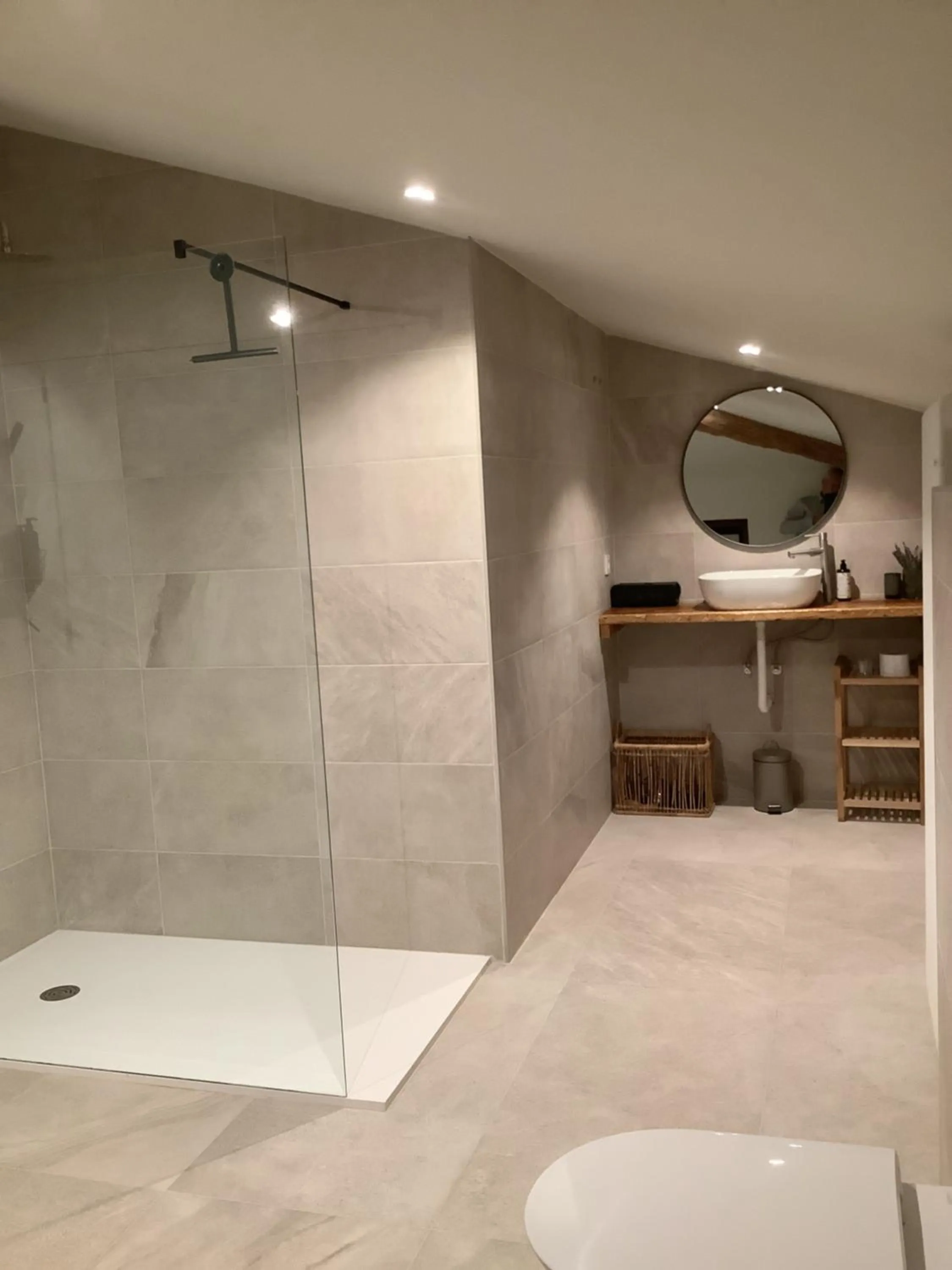 Bathroom in Hotel Finca La Mixtura, Restaurant Mélange