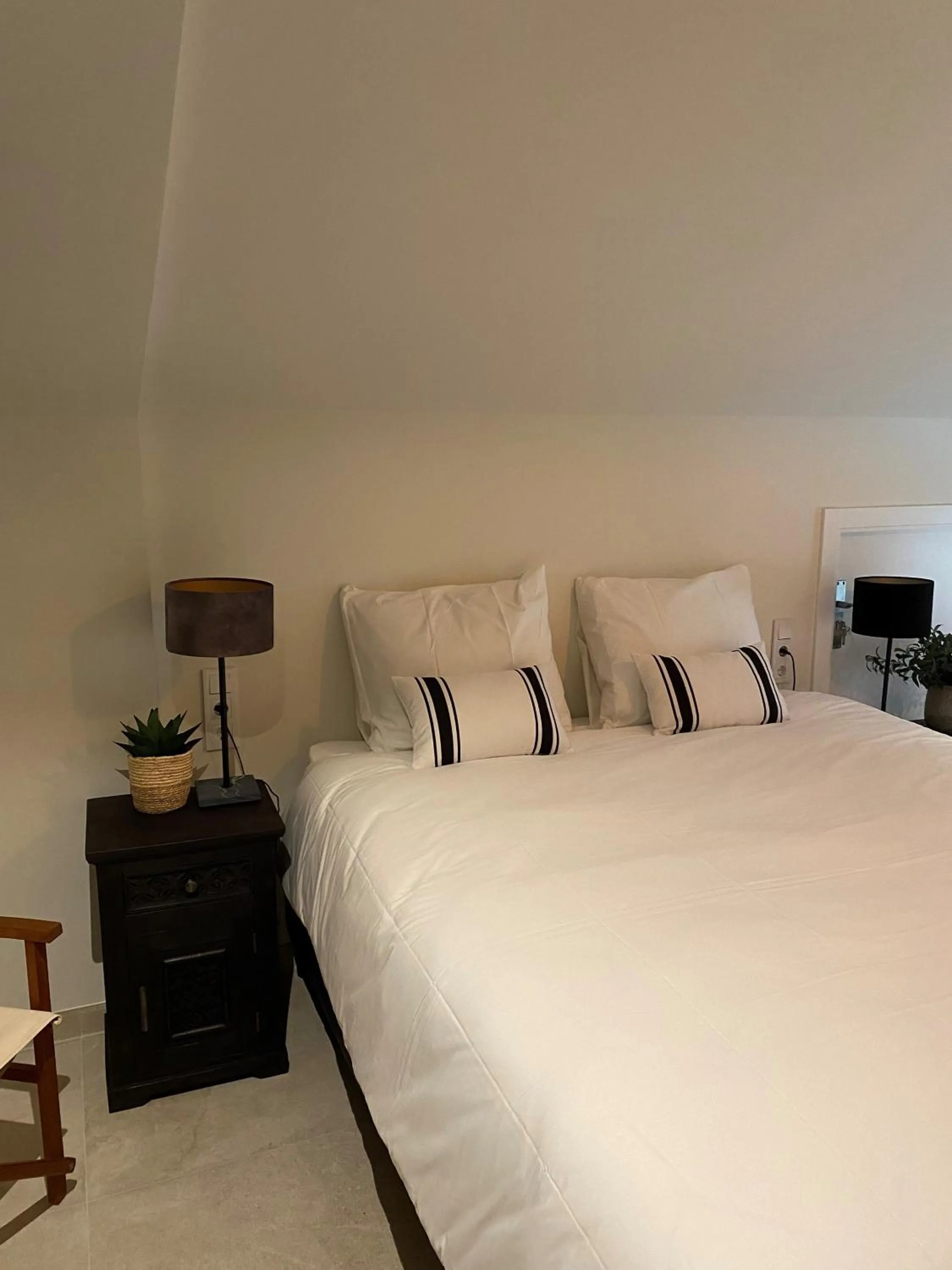 Bed in Hotel Finca La Mixtura, Restaurant Mélange