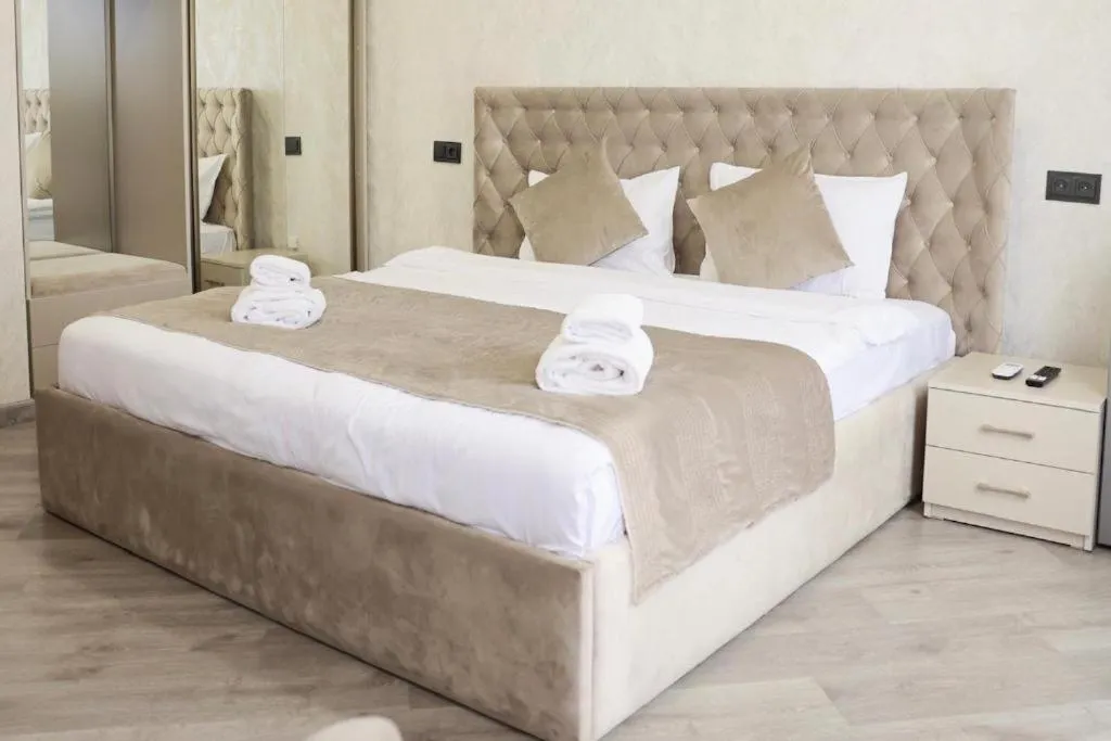 Bed in Renesans in Yerevan hotel