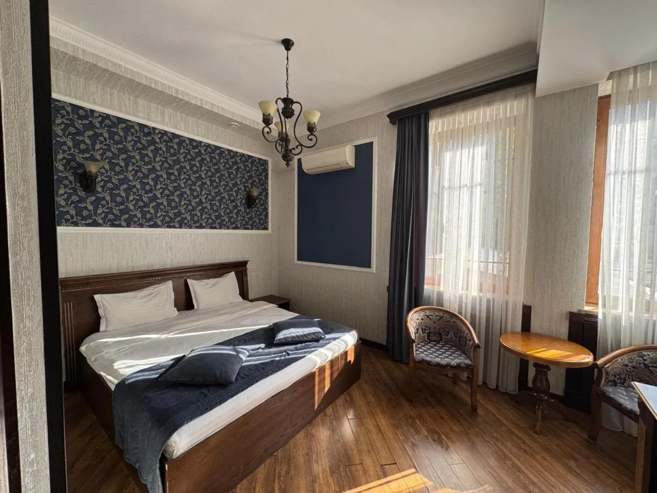 Bed in Renesans in Yerevan hotel