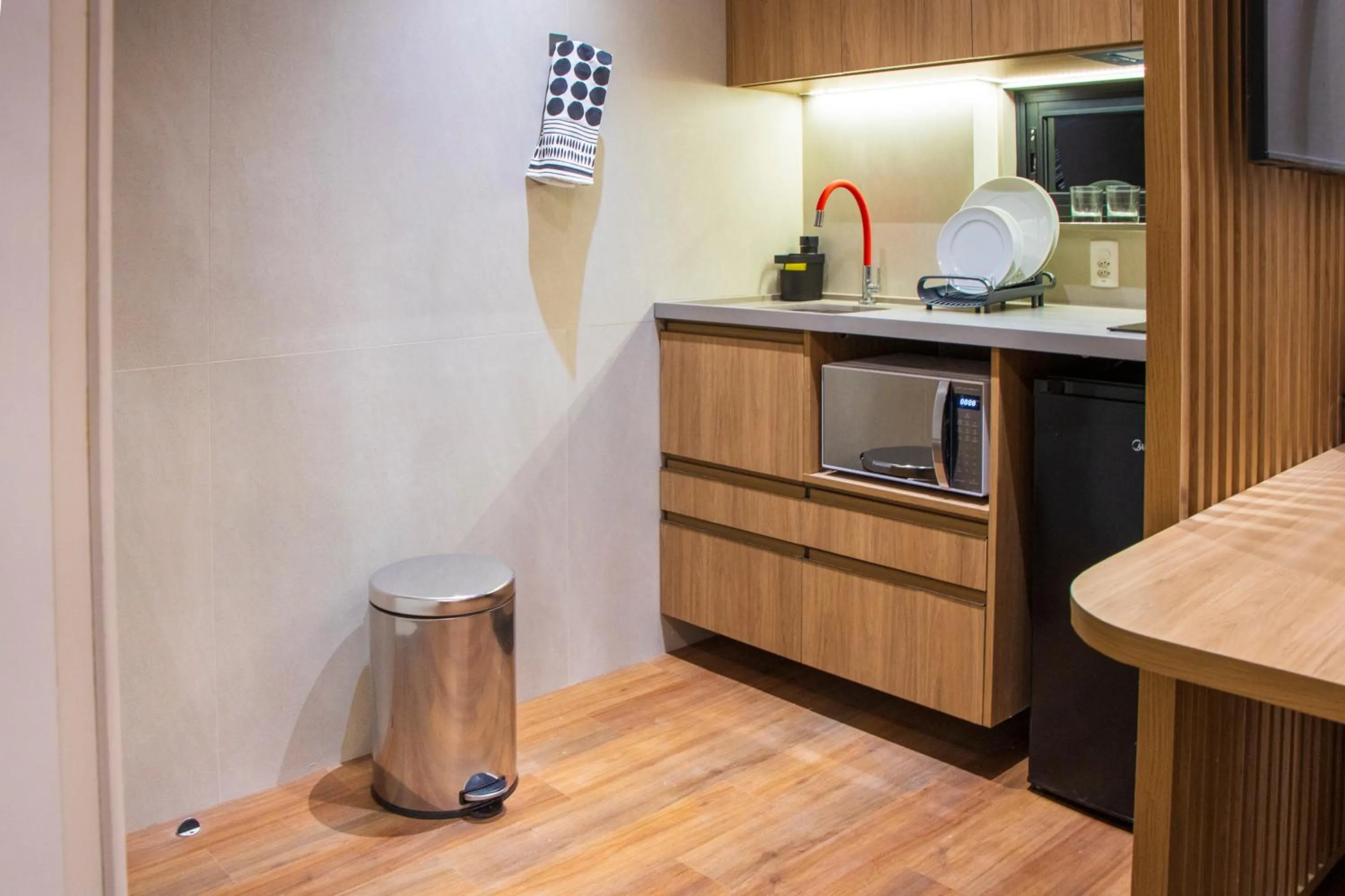 kitchen in Anna Suites Arpoador