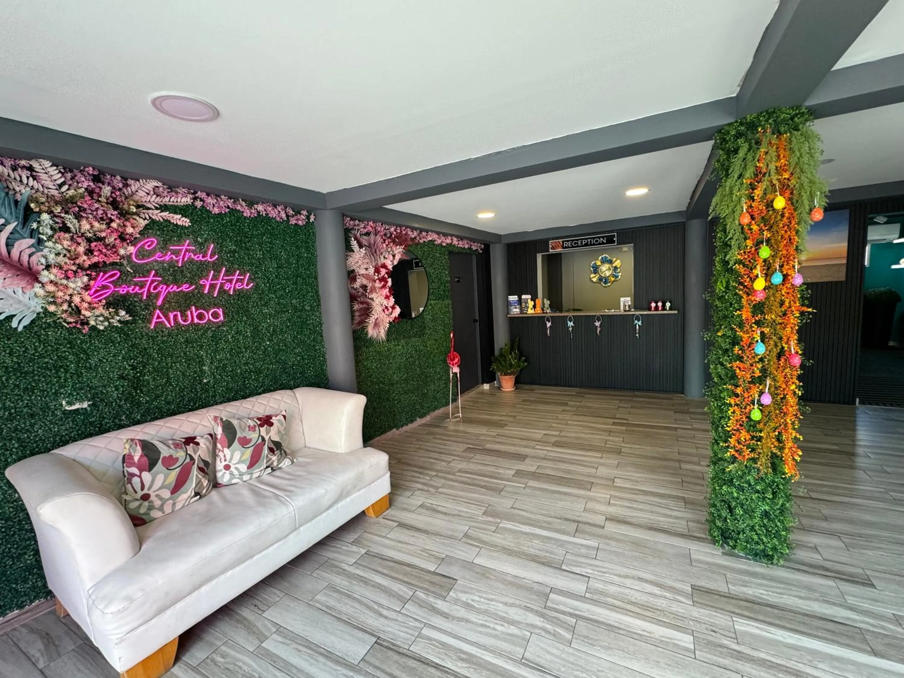 Lobby or reception in Central Boutique Hotel