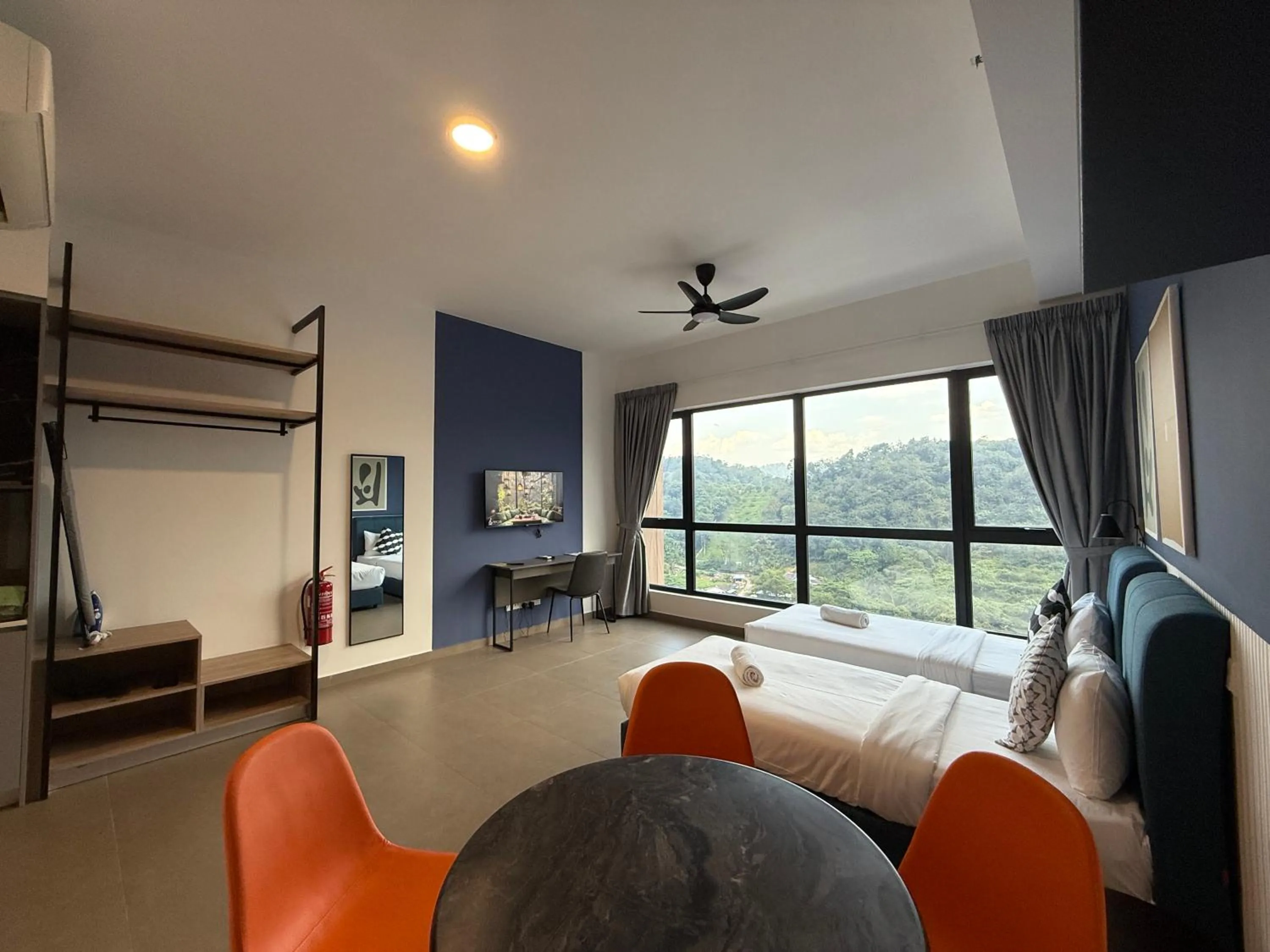 Bed in Mossaz Leisure Suites Kuala Lumpur