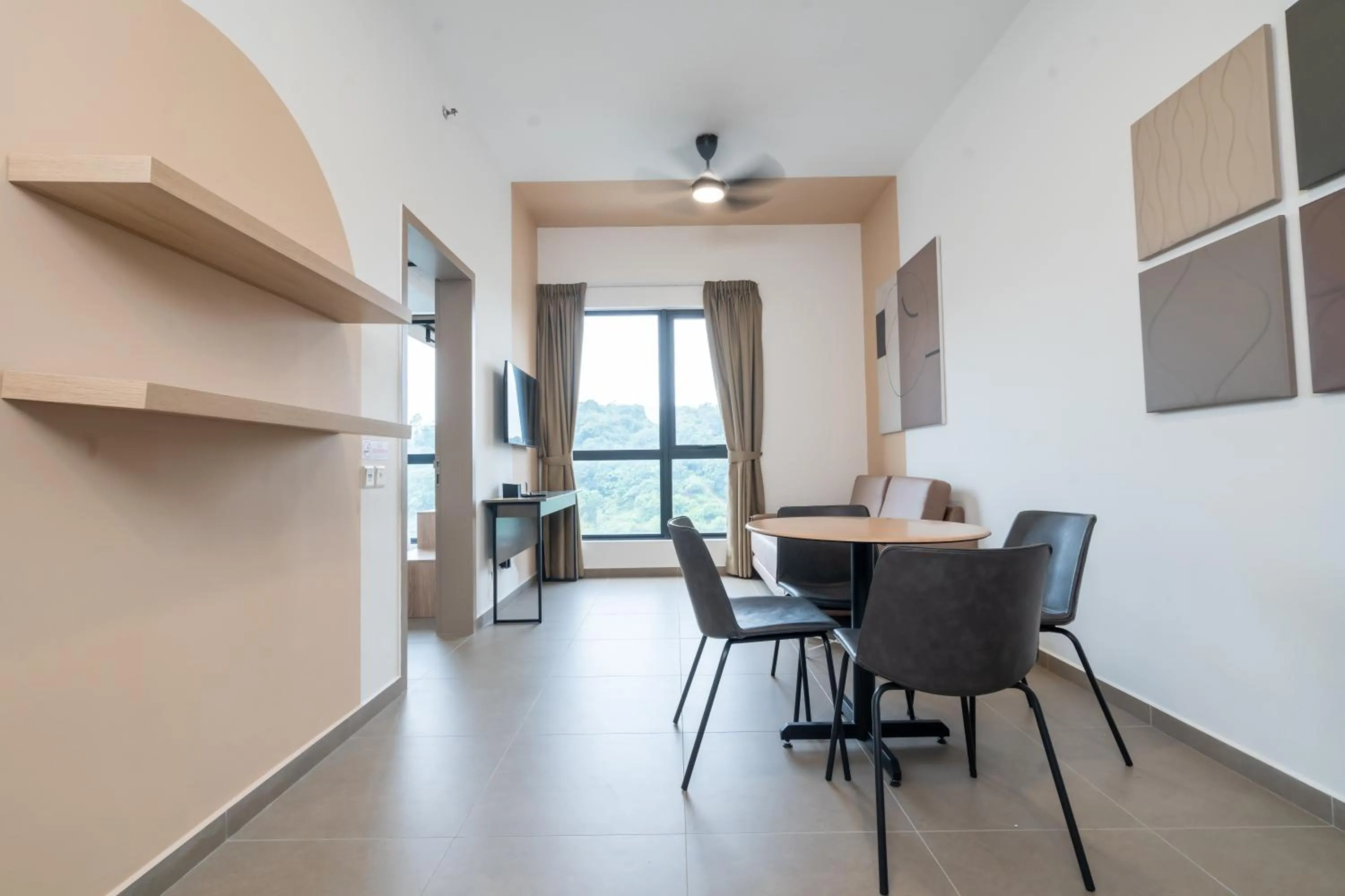 Living room in Mossaz Leisure Suites Kuala Lumpur