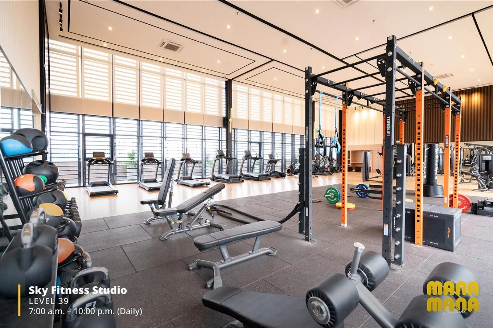 Fitness centre/facilities in Mossaz Leisure Suites Kuala Lumpur