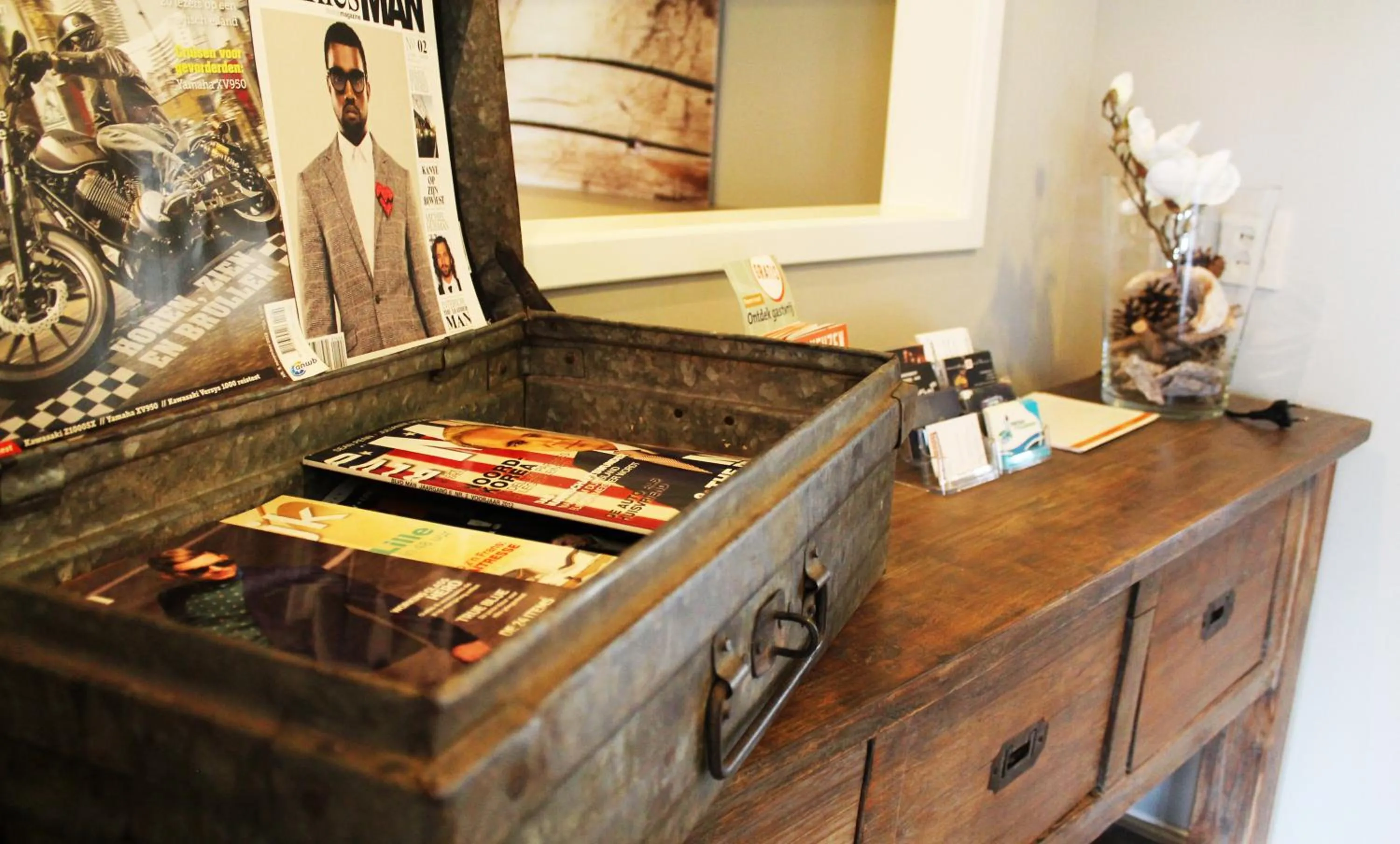 Decorative detail in Hotel Triniteit