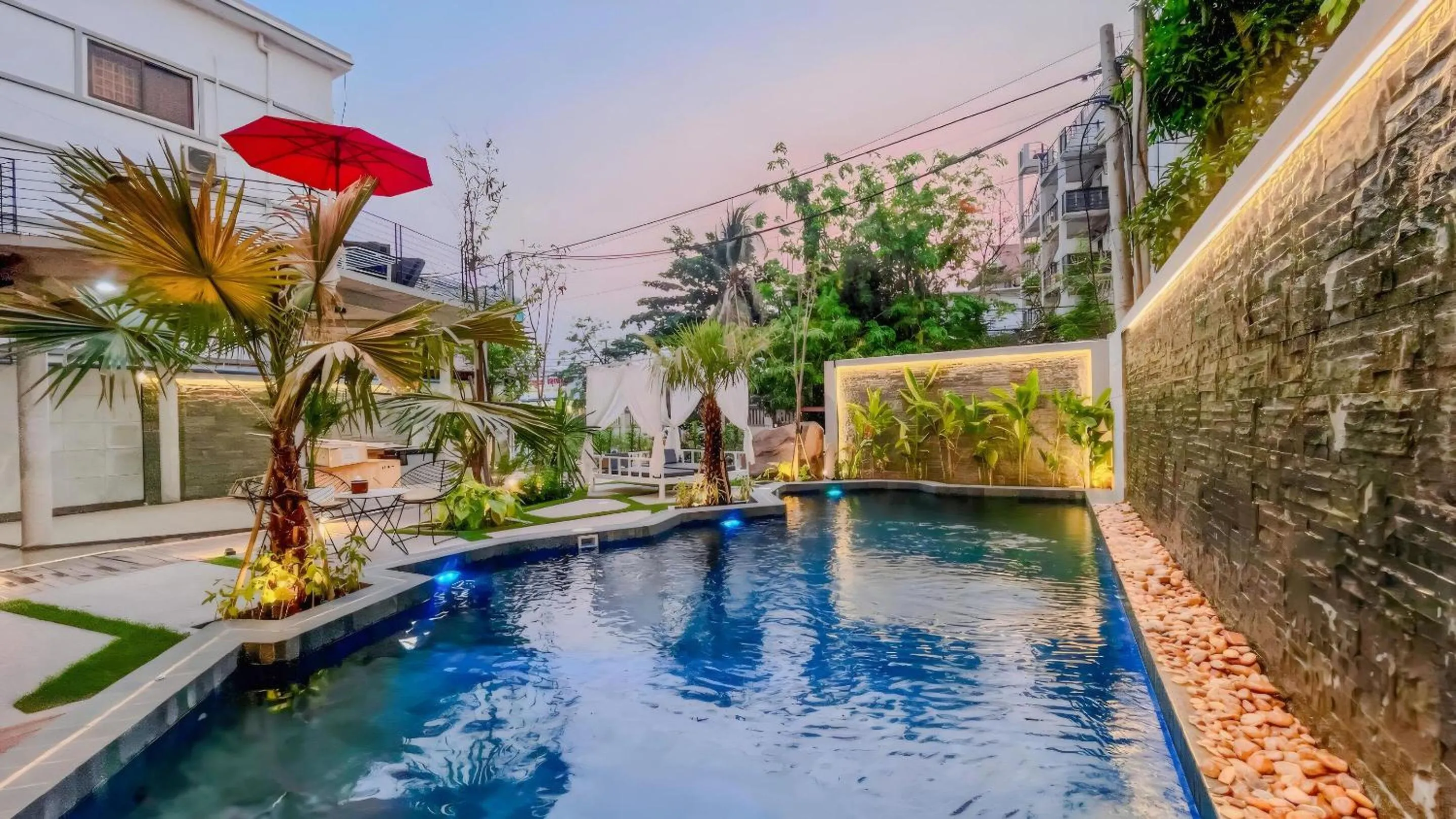 Swimming pool in The Luxury