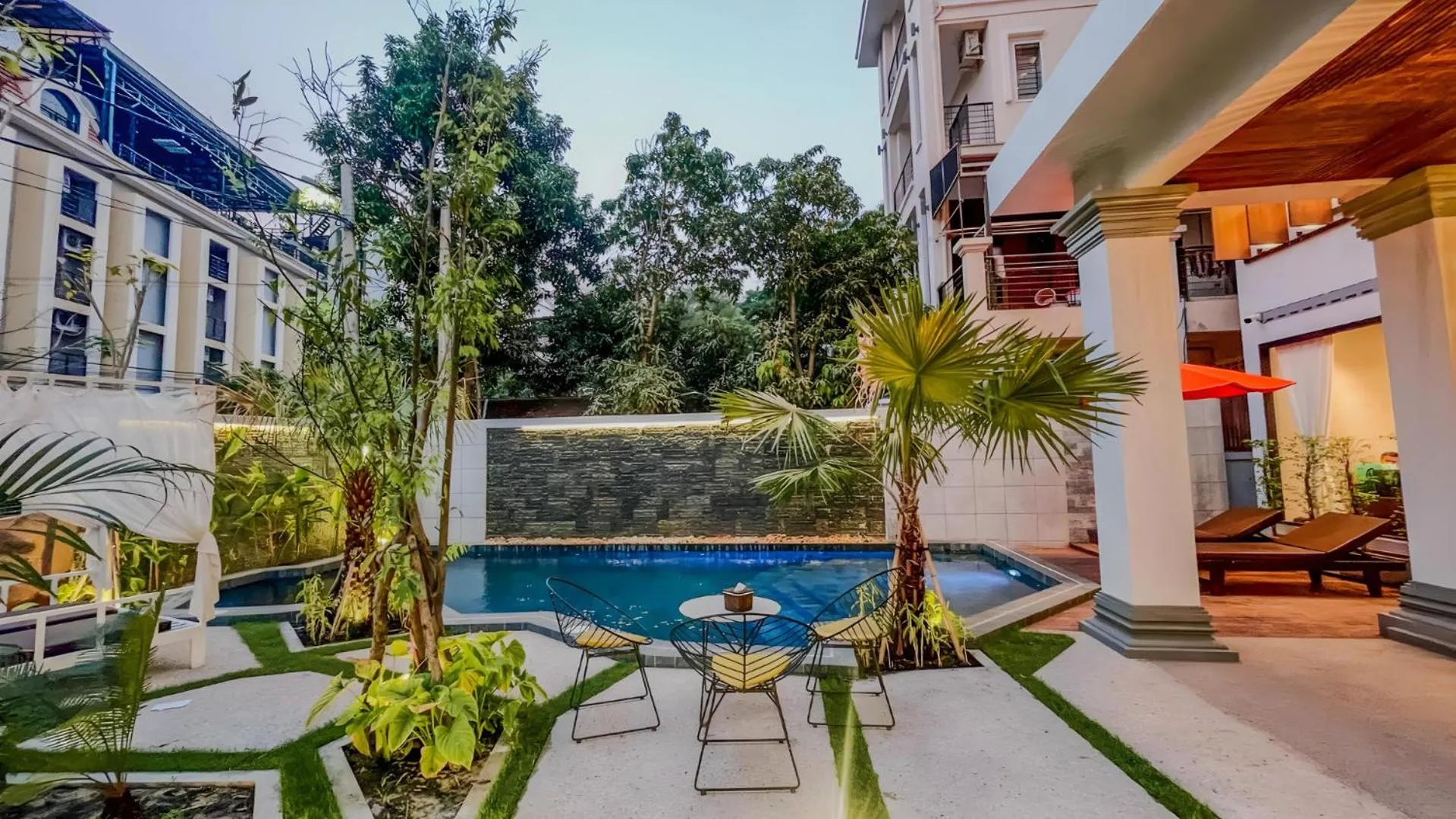 Swimming pool in The Luxury