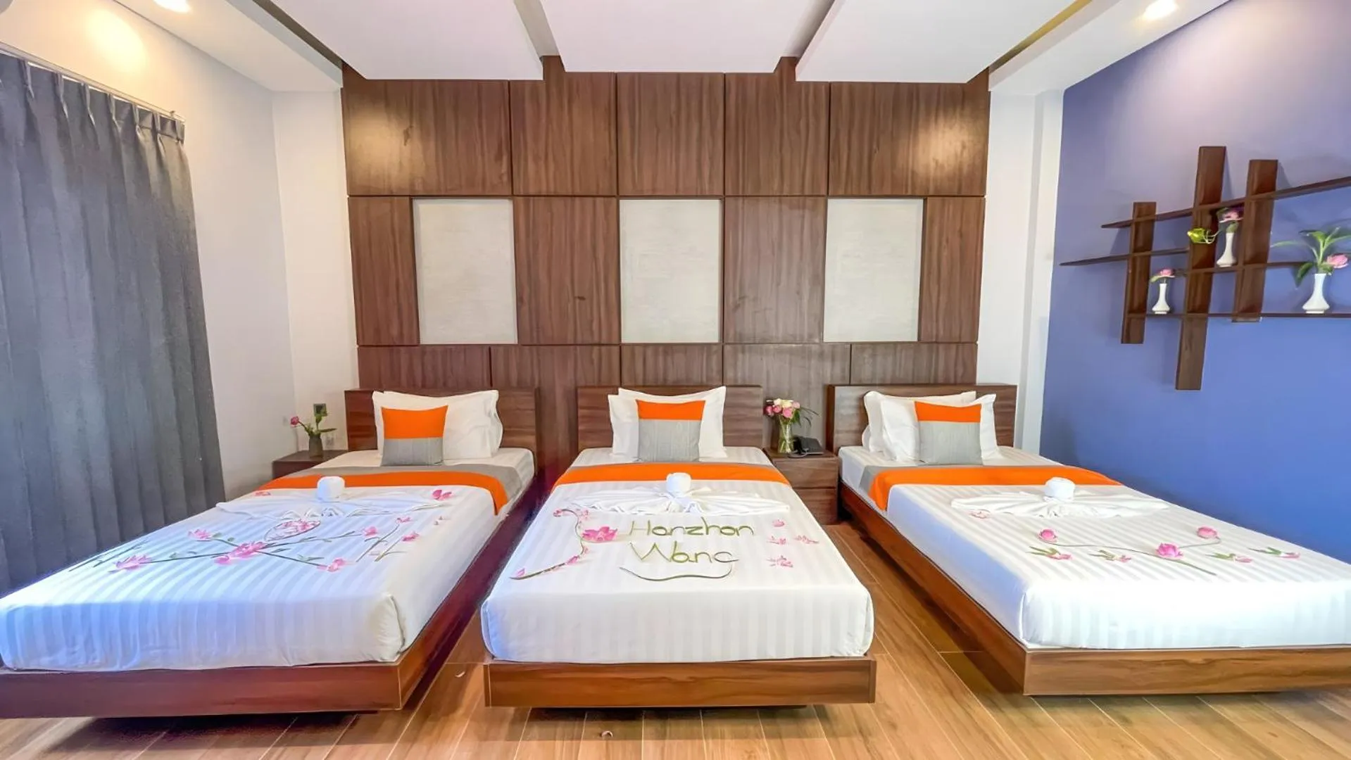 Decorative detail, Bed in The Luxury