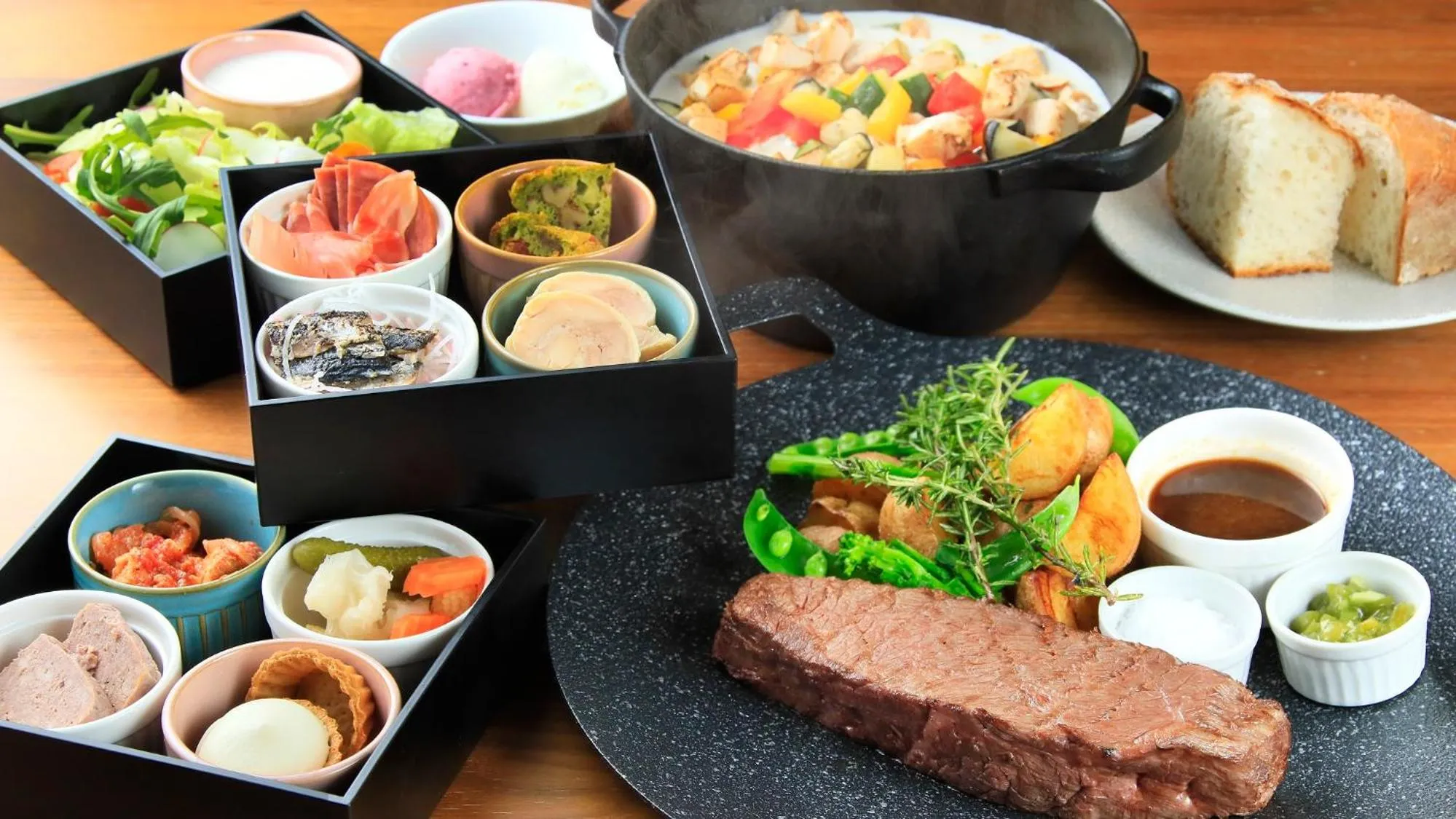 Meals in Blisstia Hakone Sengokuhara Adult only