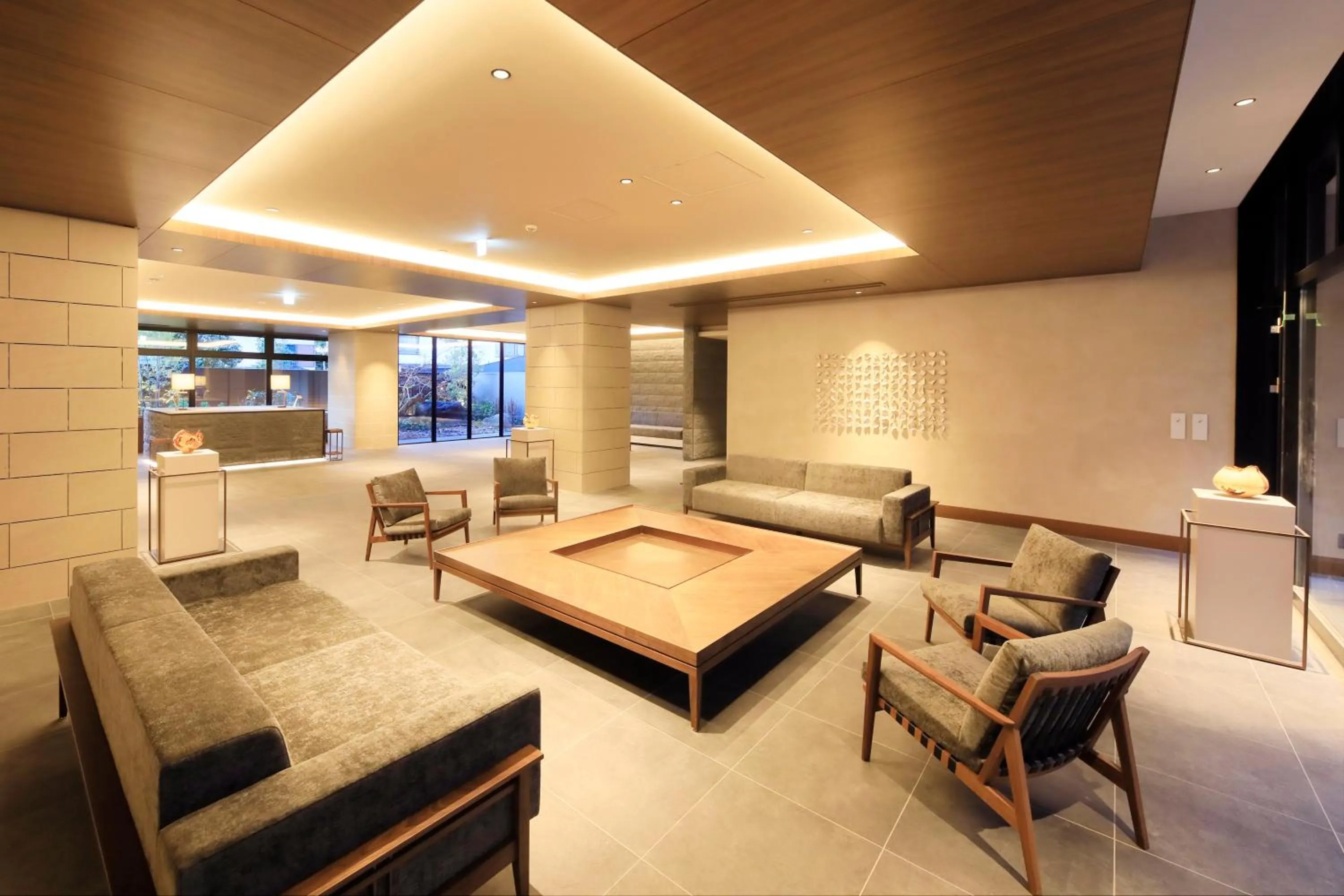 Lobby or reception in Blisstia Hakone Sengokuhara Adult only