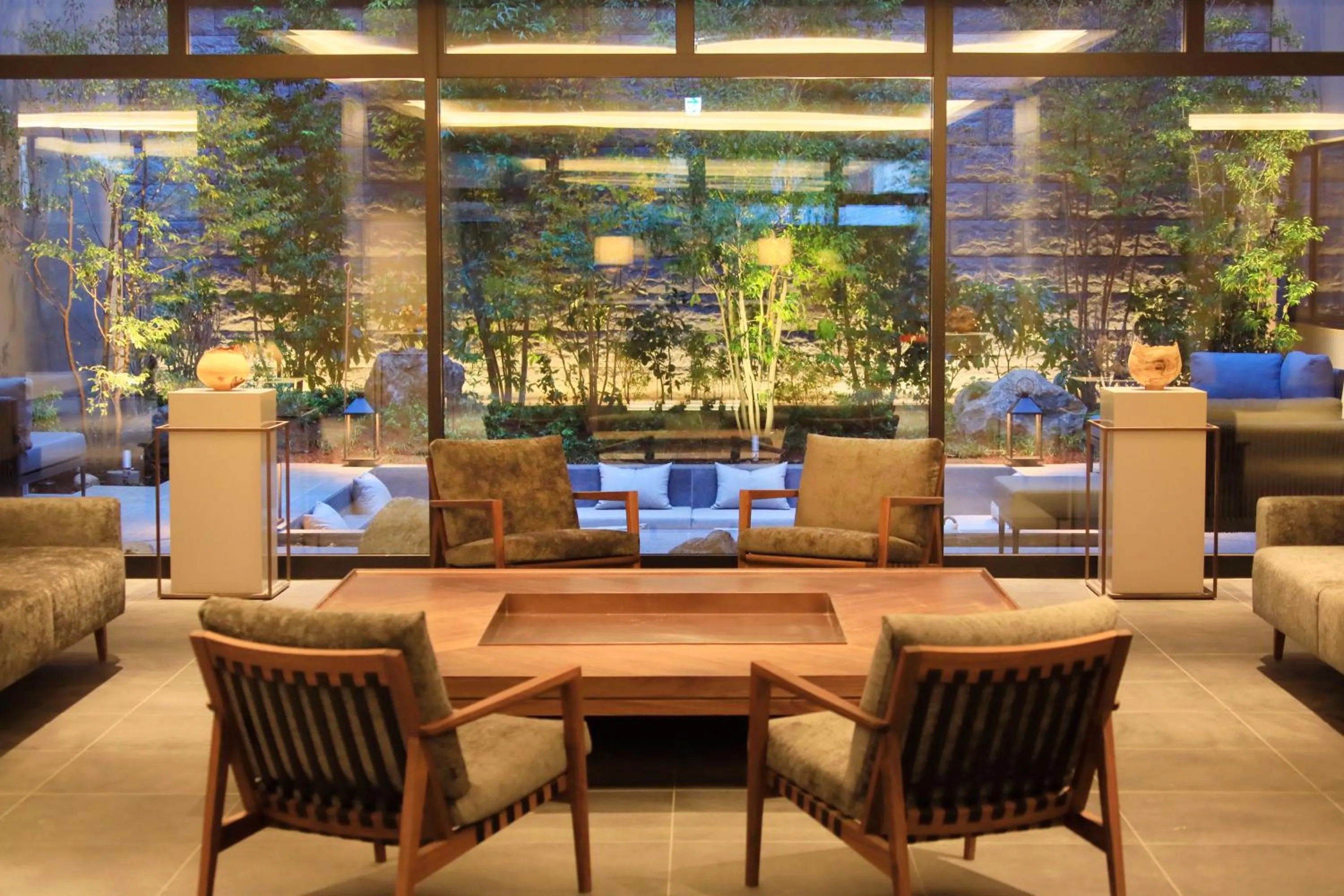 Lobby or reception in Blisstia Hakone Sengokuhara Adult only